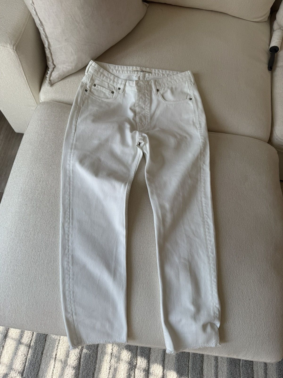 Golden Goose Cropped frayed pant Size US 32 / EU 48 - 1 Thumbnail