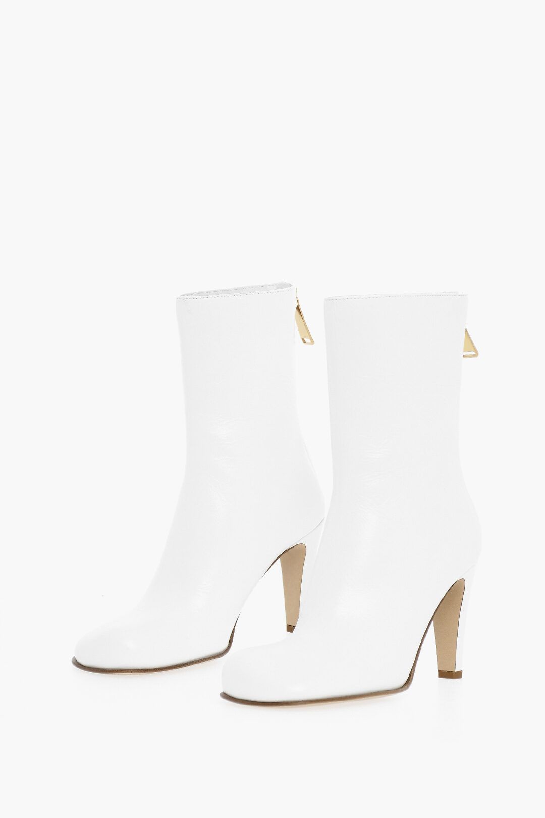 image of Bottega Veneta O1Dk11S0124 Boots In White, Women's (Size 9)