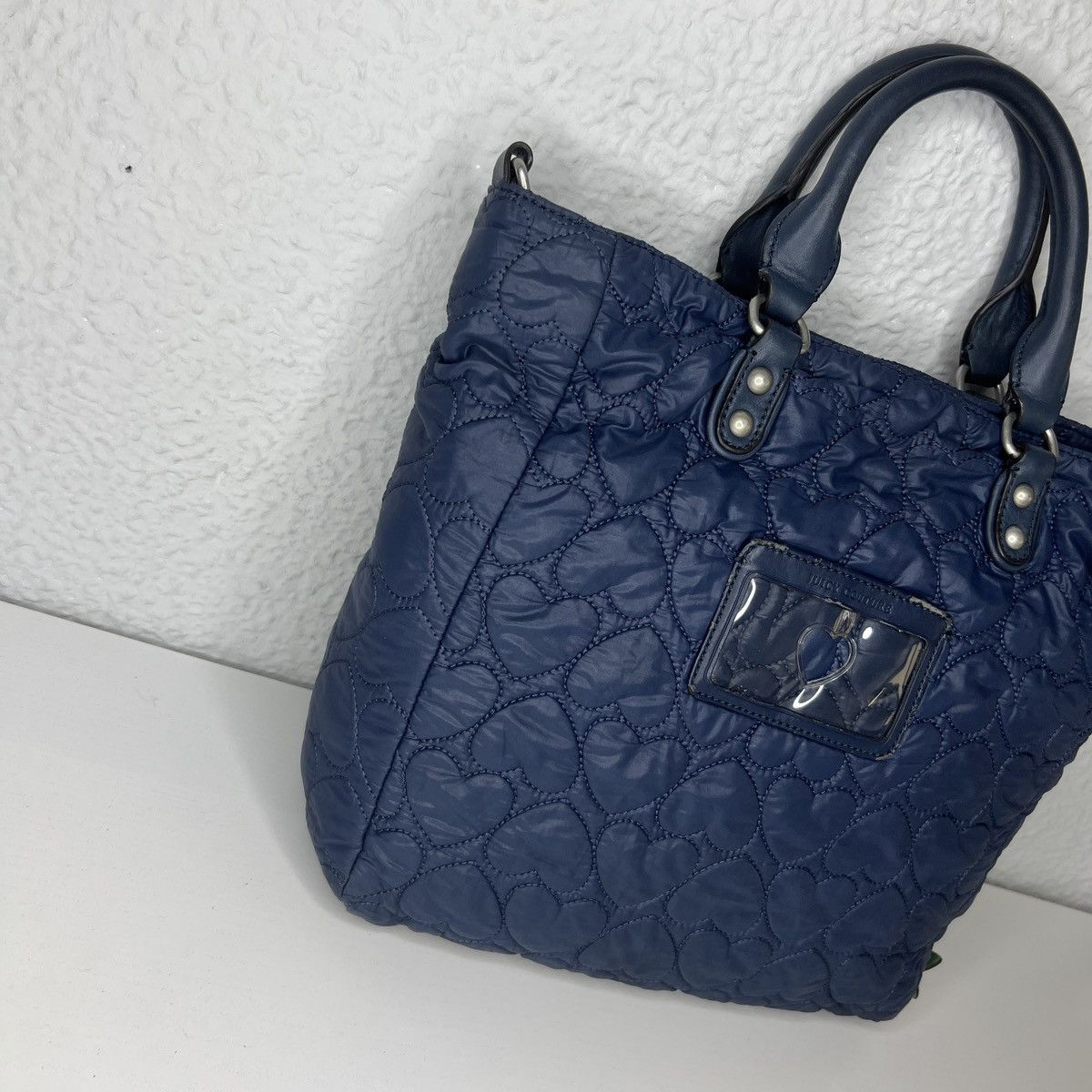 Juicy Couture Juicy Couture Shoulder Handle Tote Bag Quilted Hearts Cherry Size ONE SIZE - 4 Thumbnail