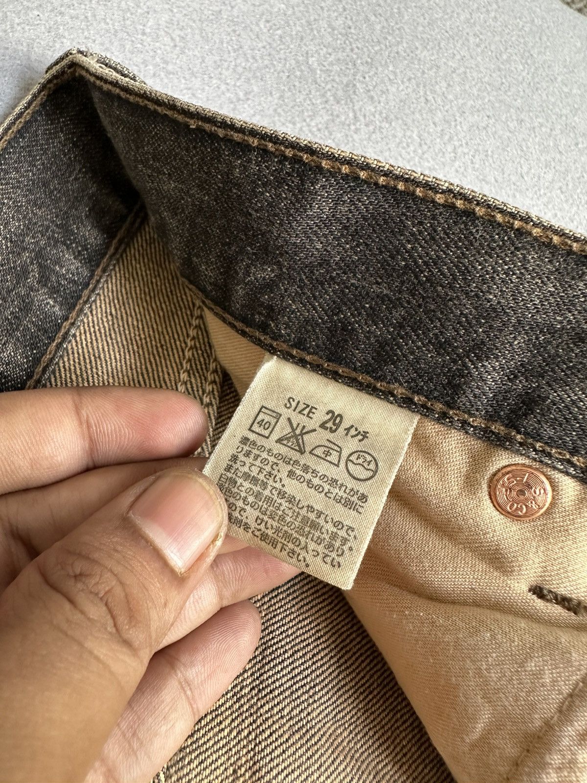 Levi's Vintage Clothing FLARE Levi’s 517 Distressed Denim Size US 28 / EU 44 - 18 Thumbnail
