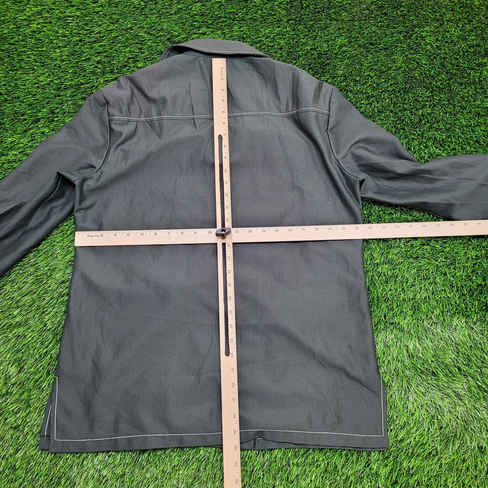 Vintage VTG Safari Style Chore Coat Jacket S/M Dagger Collar Scovill Size US M / EU 48-50 / 2 - 9 Thumbnail