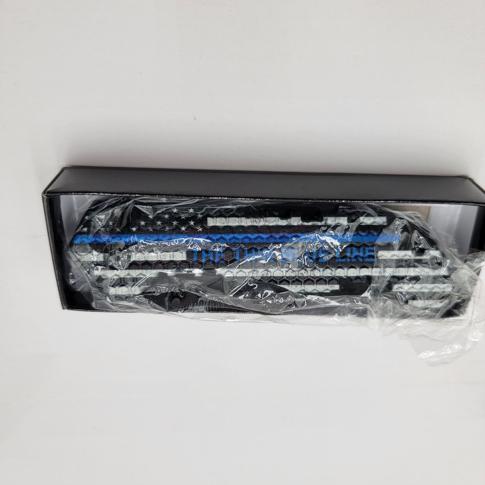 Blue Gear The Thin Blue Line Limited Edition 4.5" Folding Pocket Knife Size ONE SIZE - 5 Thumbnail