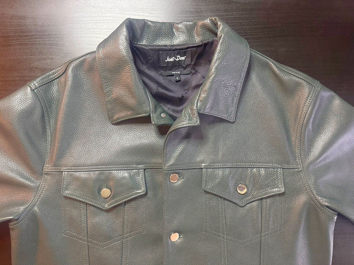 Just Don Just Don X NBA Leather trucker jacket Size US L / EU 52-54 / 3 - 7 Thumbnail