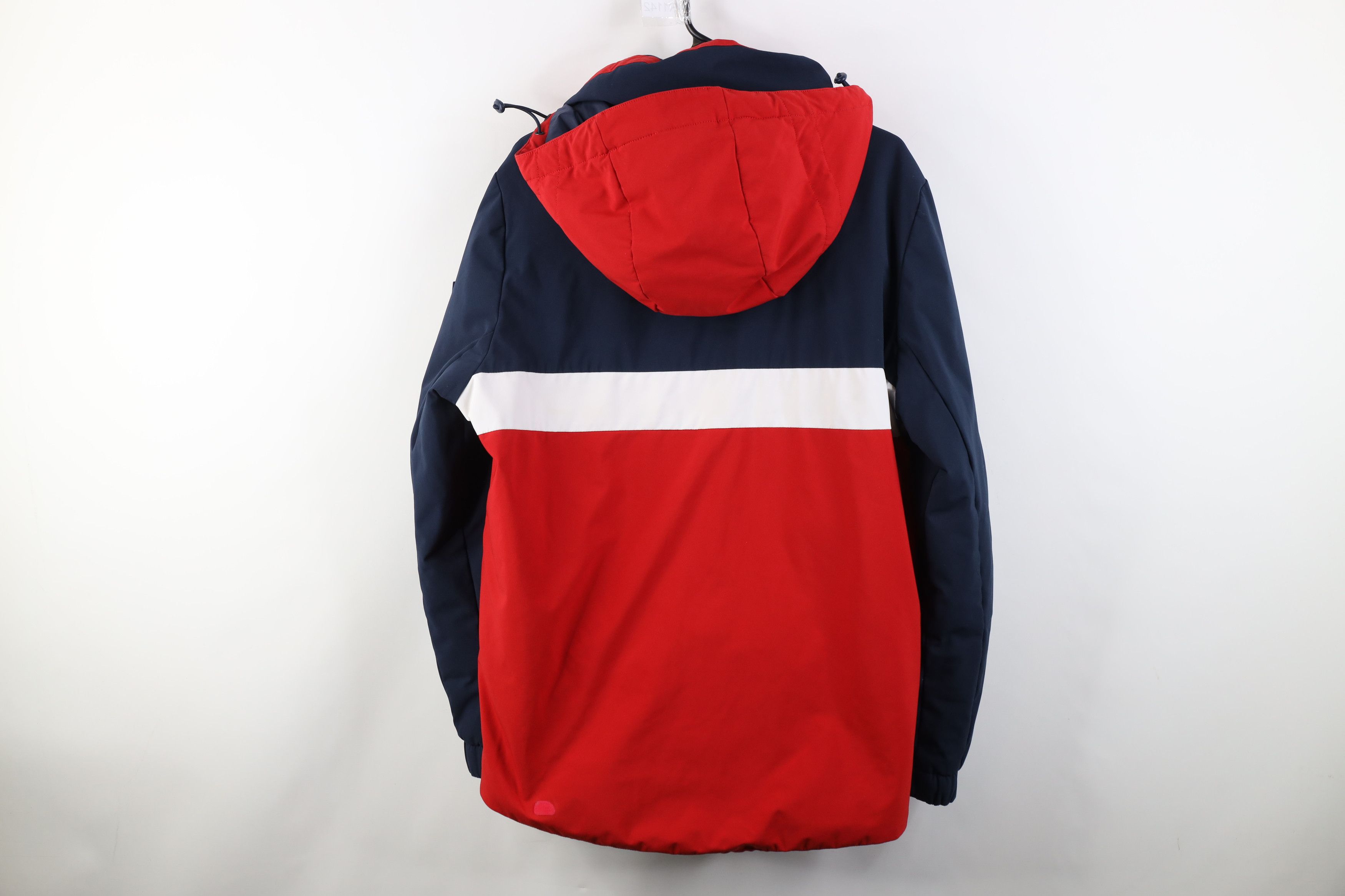 Tommy Hilfiger Vintage Y2K Tommy Hilfiger Flag Patch Hooded Puffer Jacket Size US M / EU 48-50 / 2 - 15 Thumbnail