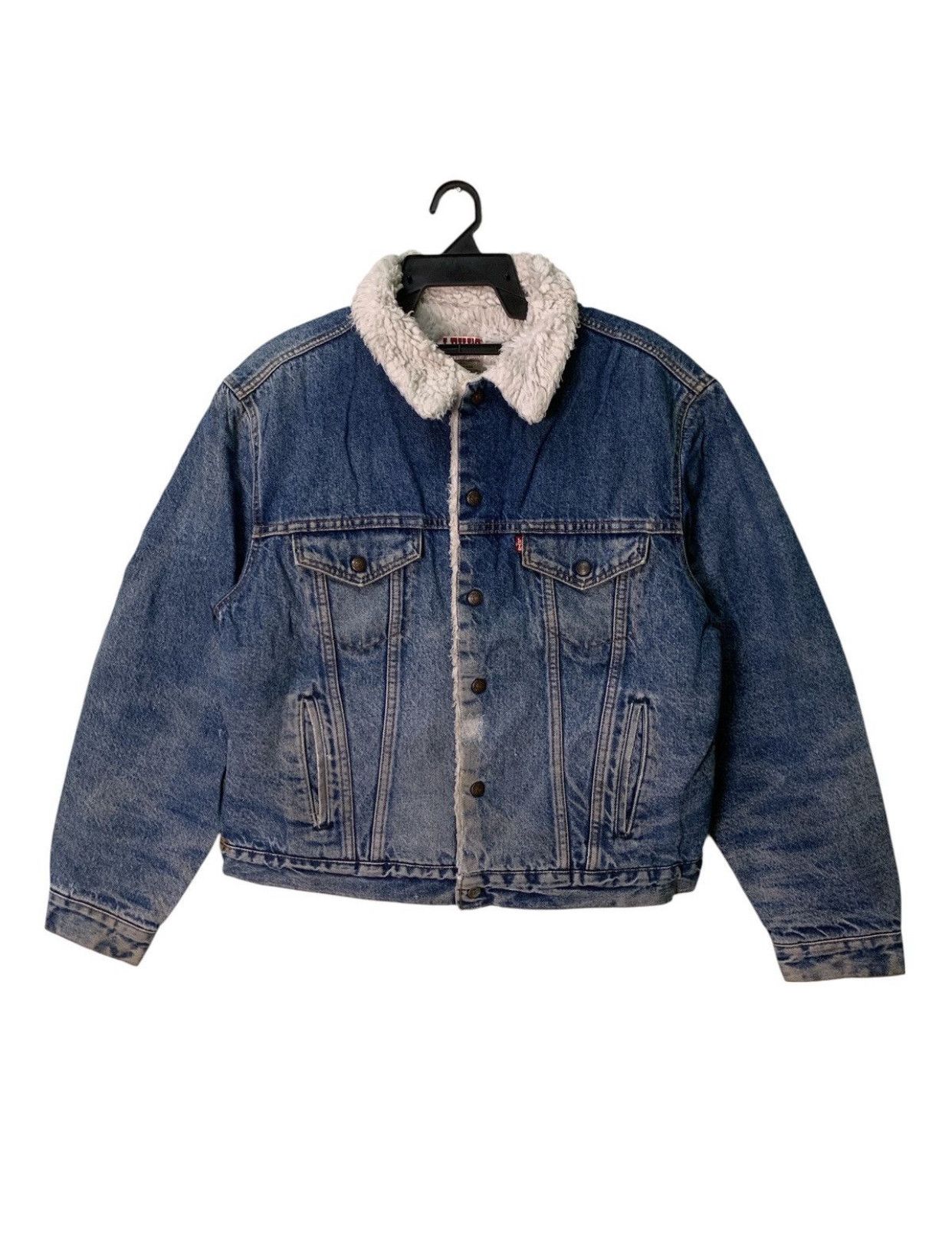 Levi's Vintage Clothing Rare Design Vintage Levi’s Sherpa Jackets Size US L / EU 52-54 / 3 - 1 Thumbnail