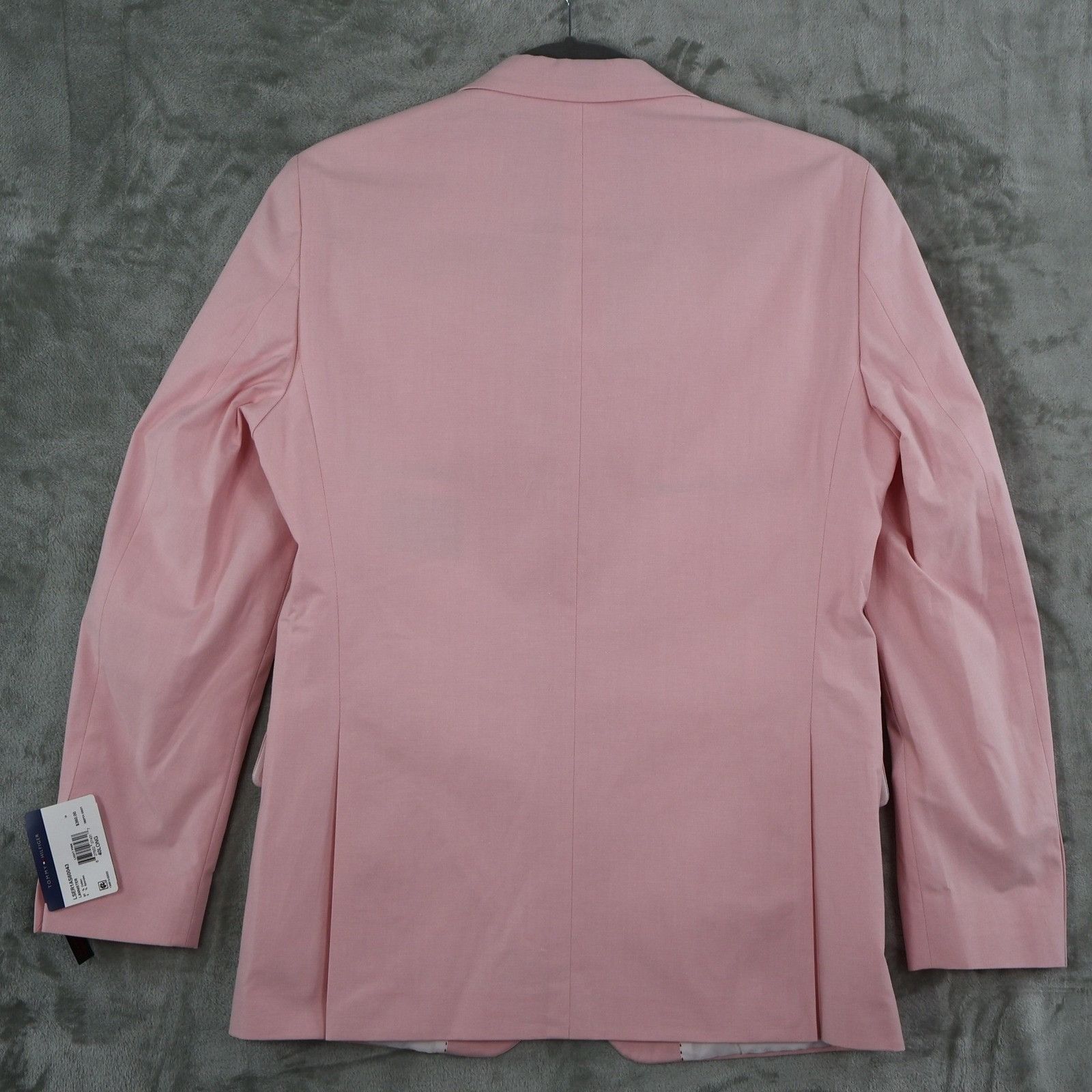 Tommy Hilfiger Tommy Hilfiger Modern Fit Flex Suit Jacket Mens 40L Pink Size 40L - 4 Thumbnail