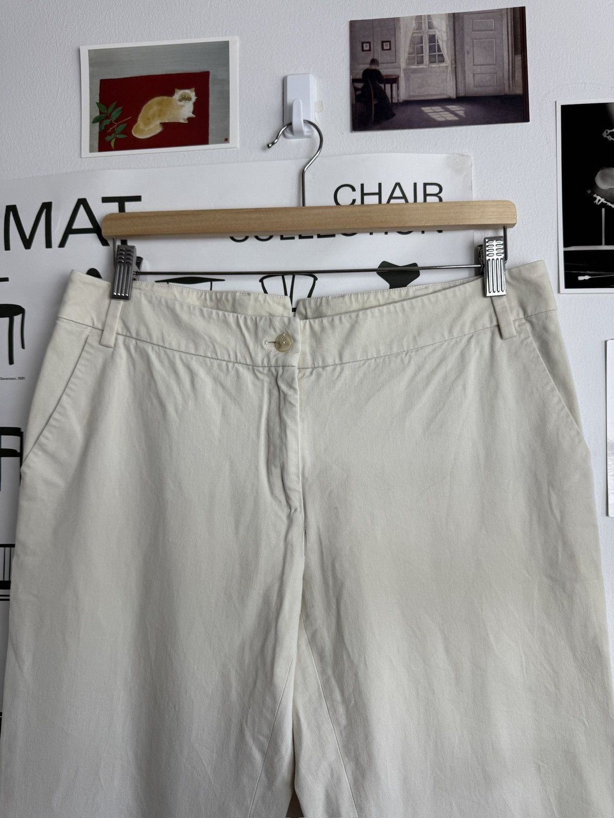 Max Mara Max Mara flared bell bottom pants US14 designer office luxury Size 36" / US 14 / IT 50 - 3 Thumbnail