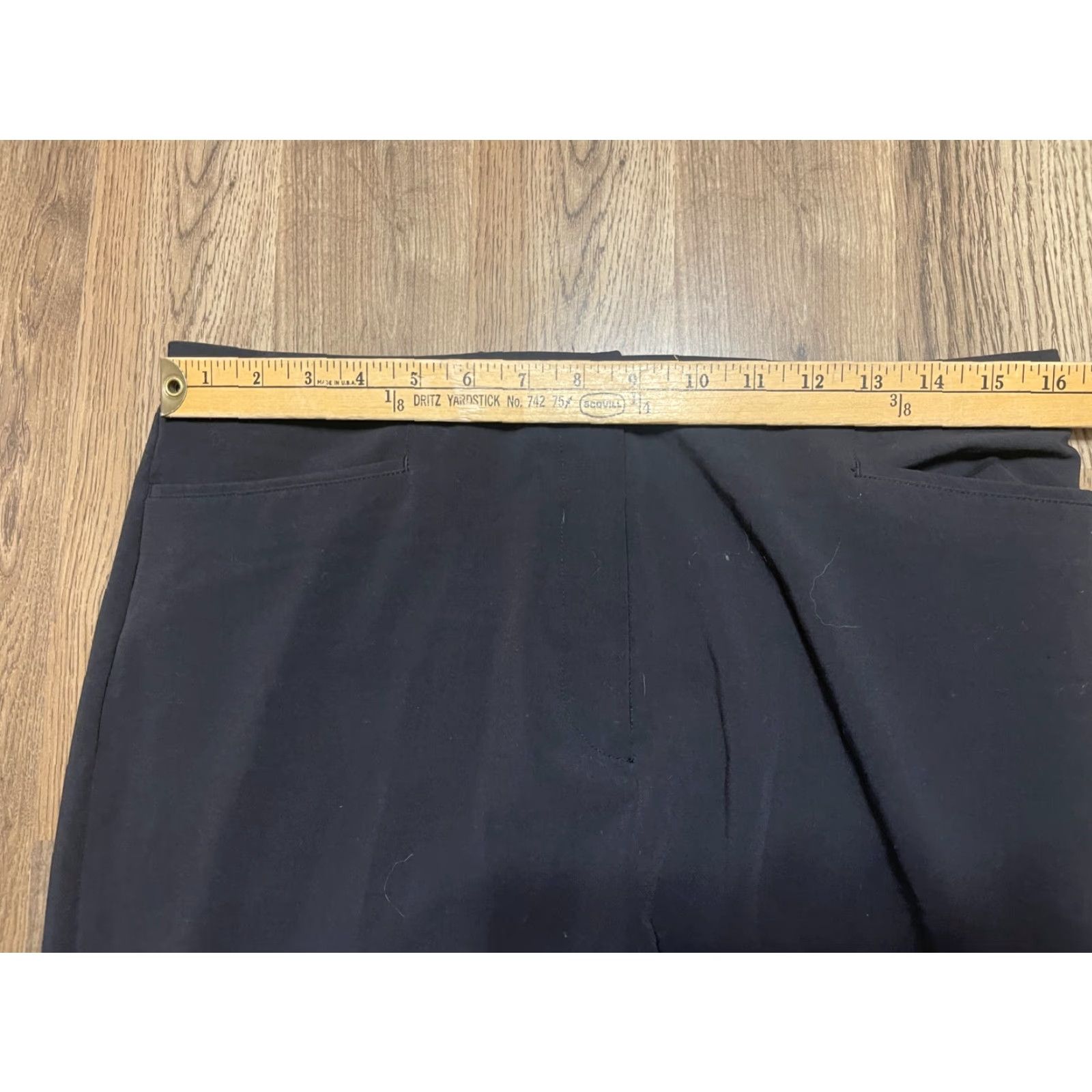 Vintage EP Pro Pants Women's Size 12 Black Dress Pants Flat Front Size 34" / US 12 / IT 48 - 7 Thumbnail