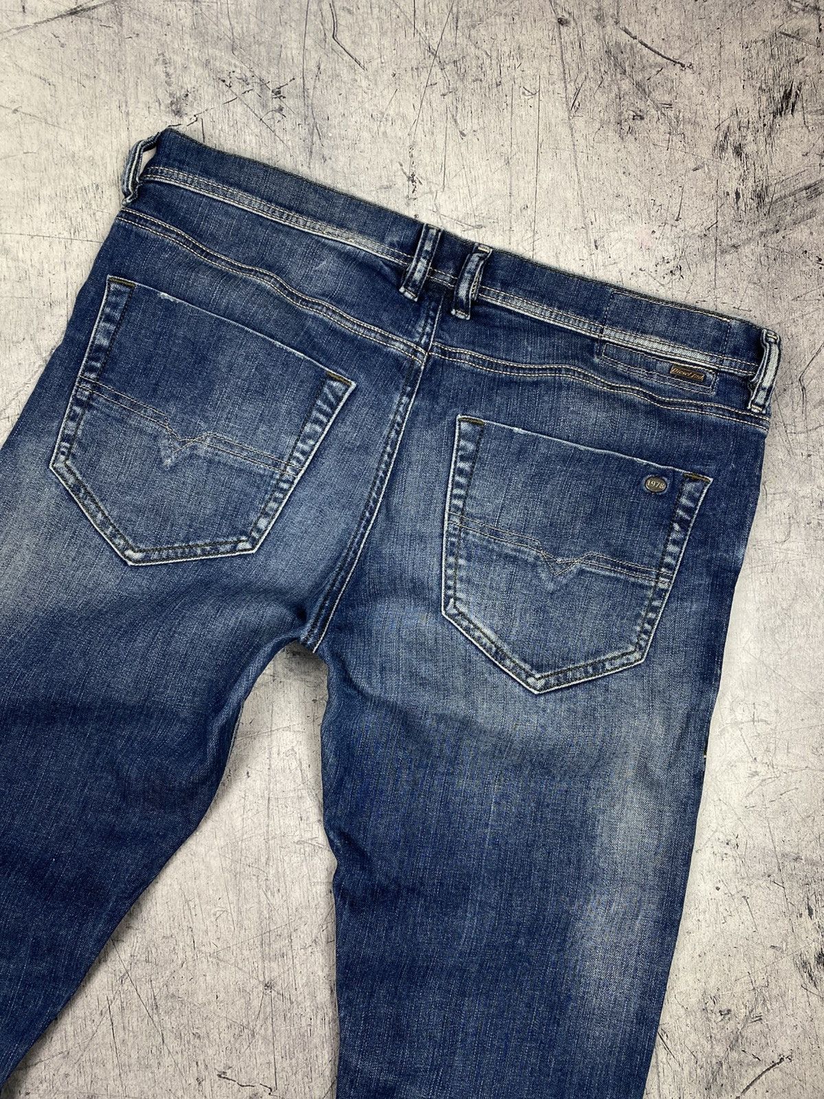 Diesel Diesel Tepphar Denim Jeans Mid Blue Size 34 Size US 34 / EU 50 - 3 Thumbnail