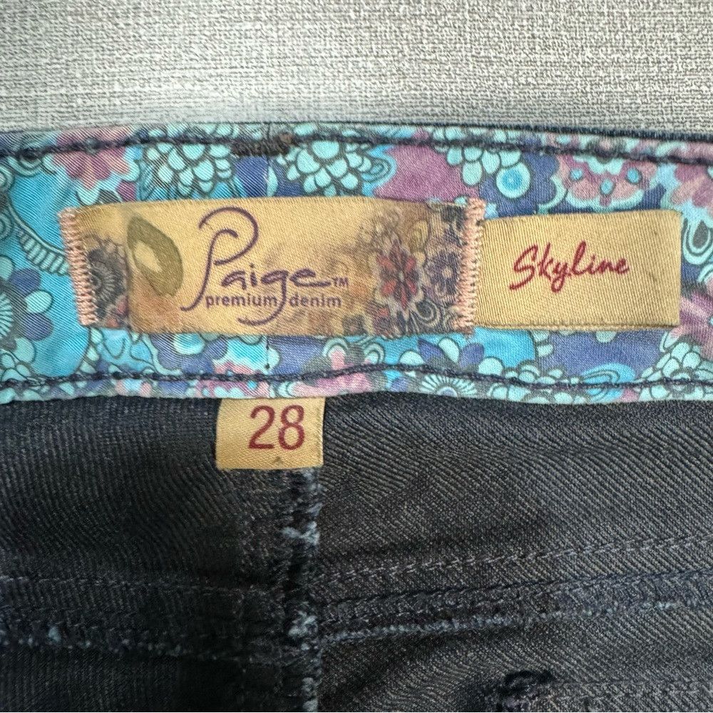 Paige Paige Premium Denim Skyline Blue Jeans Size 28 Size 28" / US 6 / IT 42 - 7 Thumbnail
