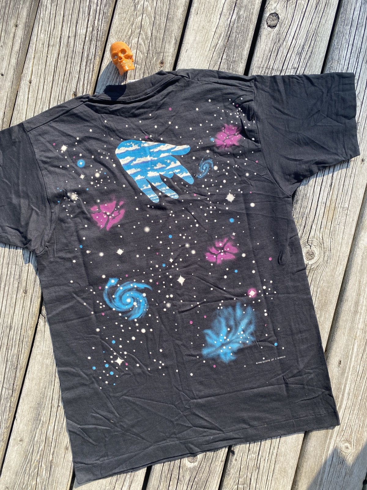 Band Tees × Liquid Blue × Vintage 1995 Jerry Garcia tribute shirt sz L Size US L / EU 52-54 / 3 - 6 Thumbnail