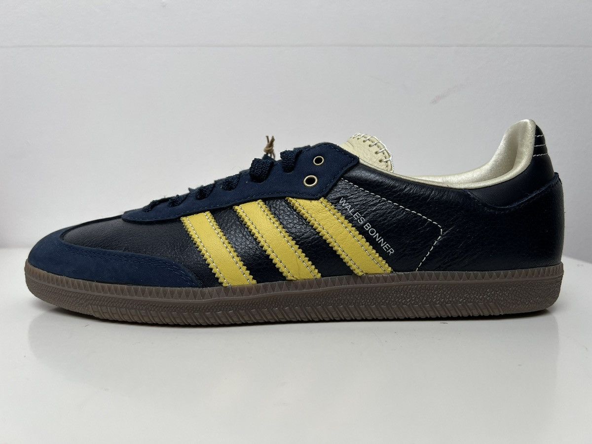 Adidas × Wales Bonner adidas x Wales Bonner Samba 'Collegiate Navy Yellow' Size US 10 / EU 43 - 7 Thumbnail