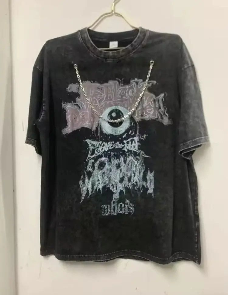 VIBE The Evil Eye Ball Tshirt Scary Retro Graphic Tees Tops Size US M / EU 48-50 / 2 - 2 Thumbnail