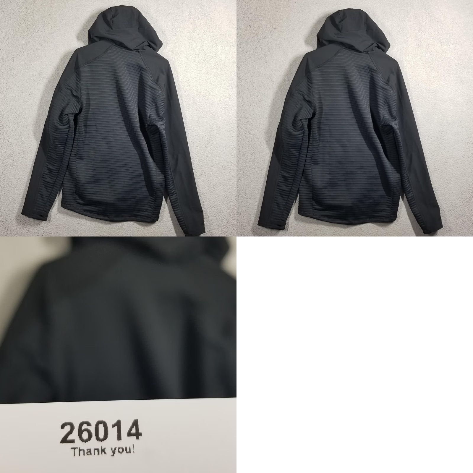 Adidas Adidas Jacket Mens M Black COLD.RDY Hooded Softshell Full Zip Running Pockets Size US M / EU 48-50 / 2 - 9 Thumbnail