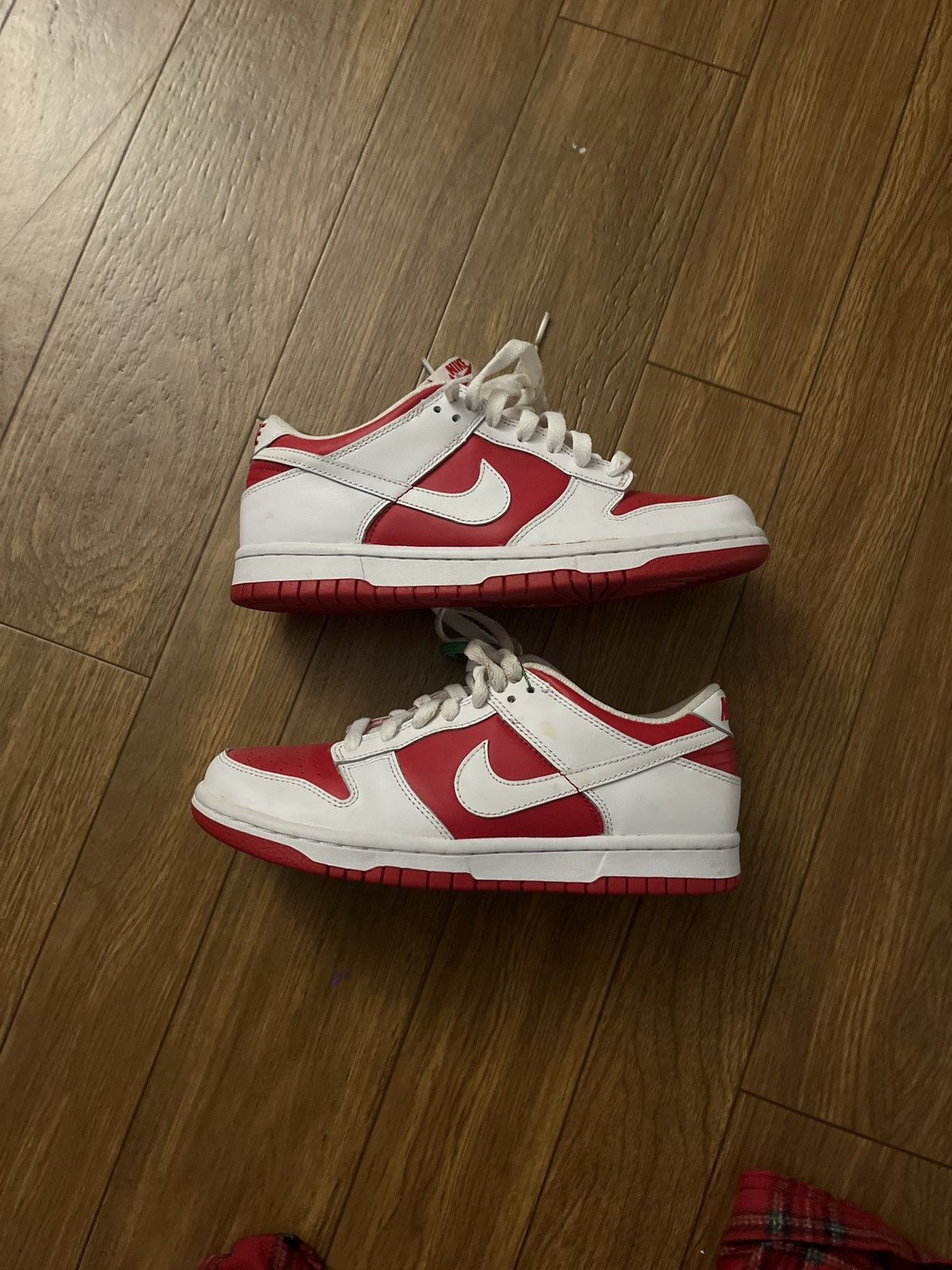 Nike Dunk low Championship Red Size US 5.5 / EU 38 - 1 Thumbnail