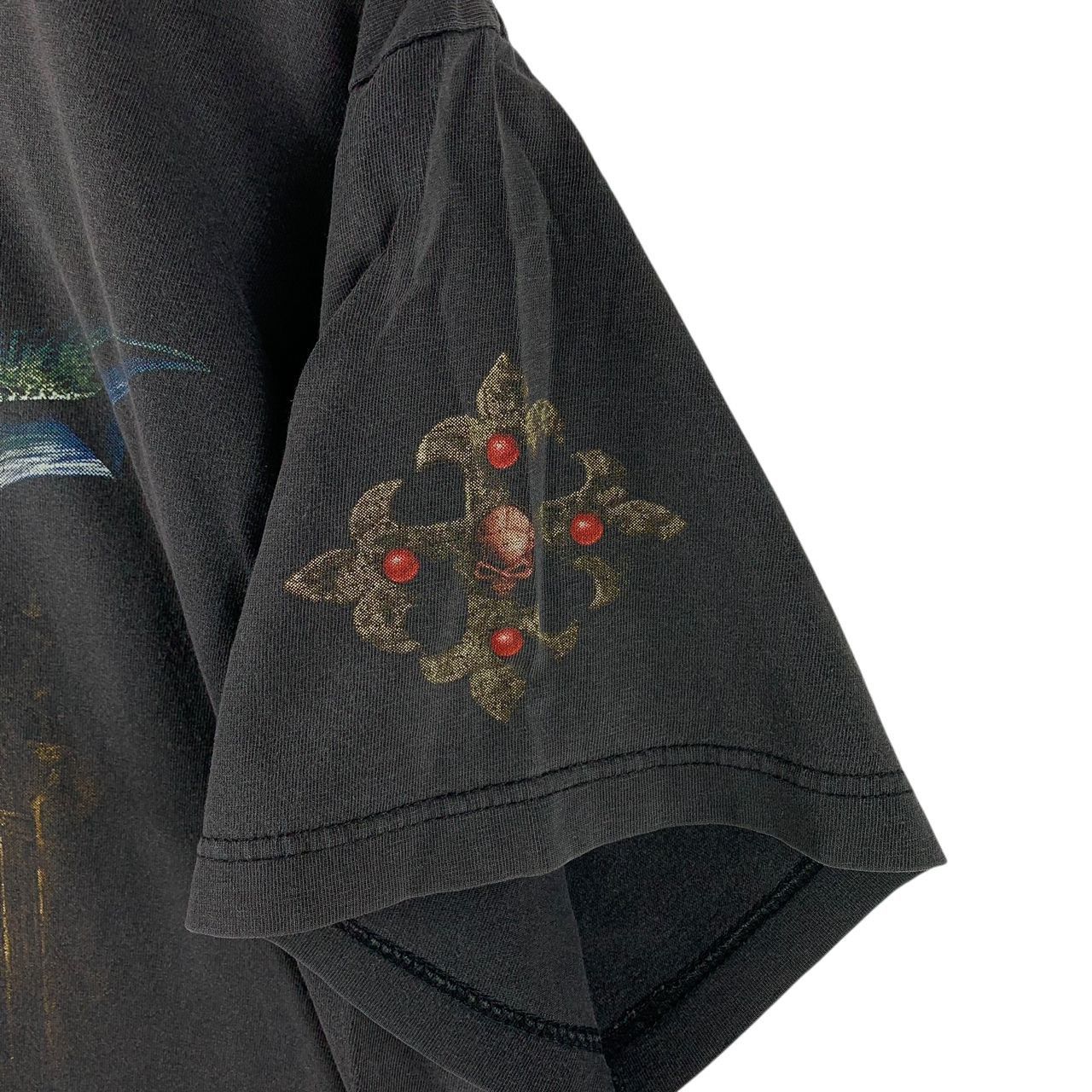 Japanese Brand × Vintage Vintage SEBEN ZERO ONE dragon & skull printed tee Size US L / EU 52-54 / 3 - 9 Thumbnail