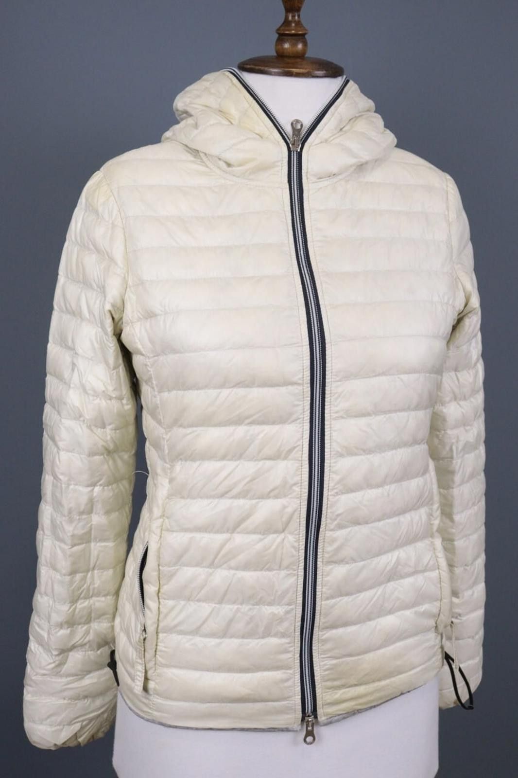 Duvetica Duvetica Beige Quilted Hooded Down Jacket Size 42 Size M / US 6-8 / IT 42-44 - 6 Thumbnail