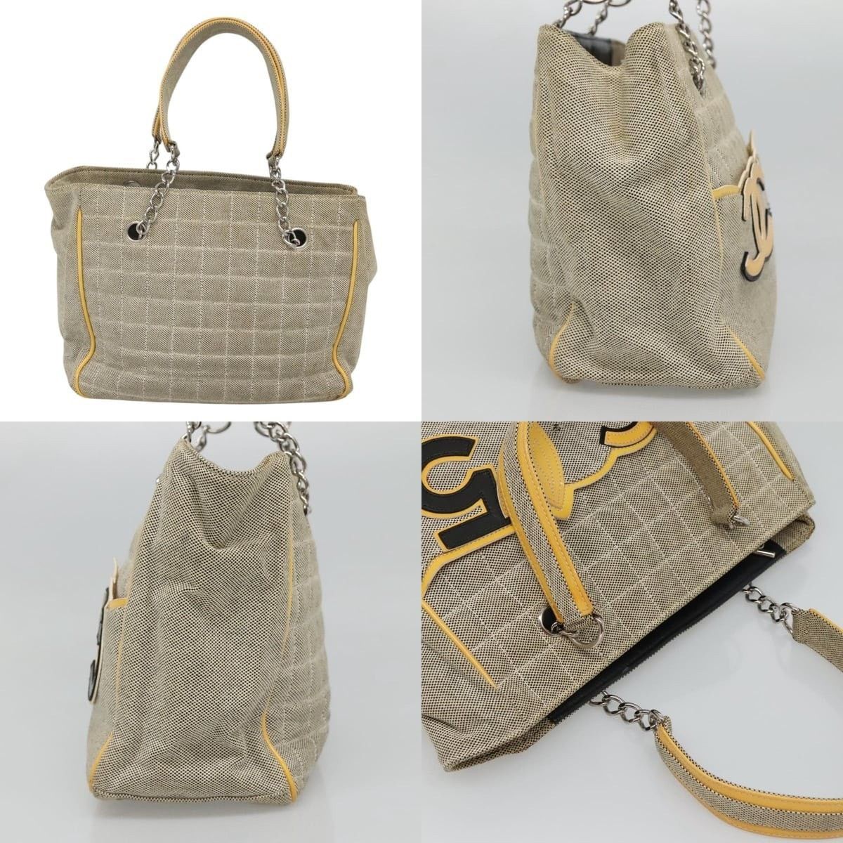 Chanel Chanel Choco Bar Tote Bag Size ONE SIZE - 3 Thumbnail