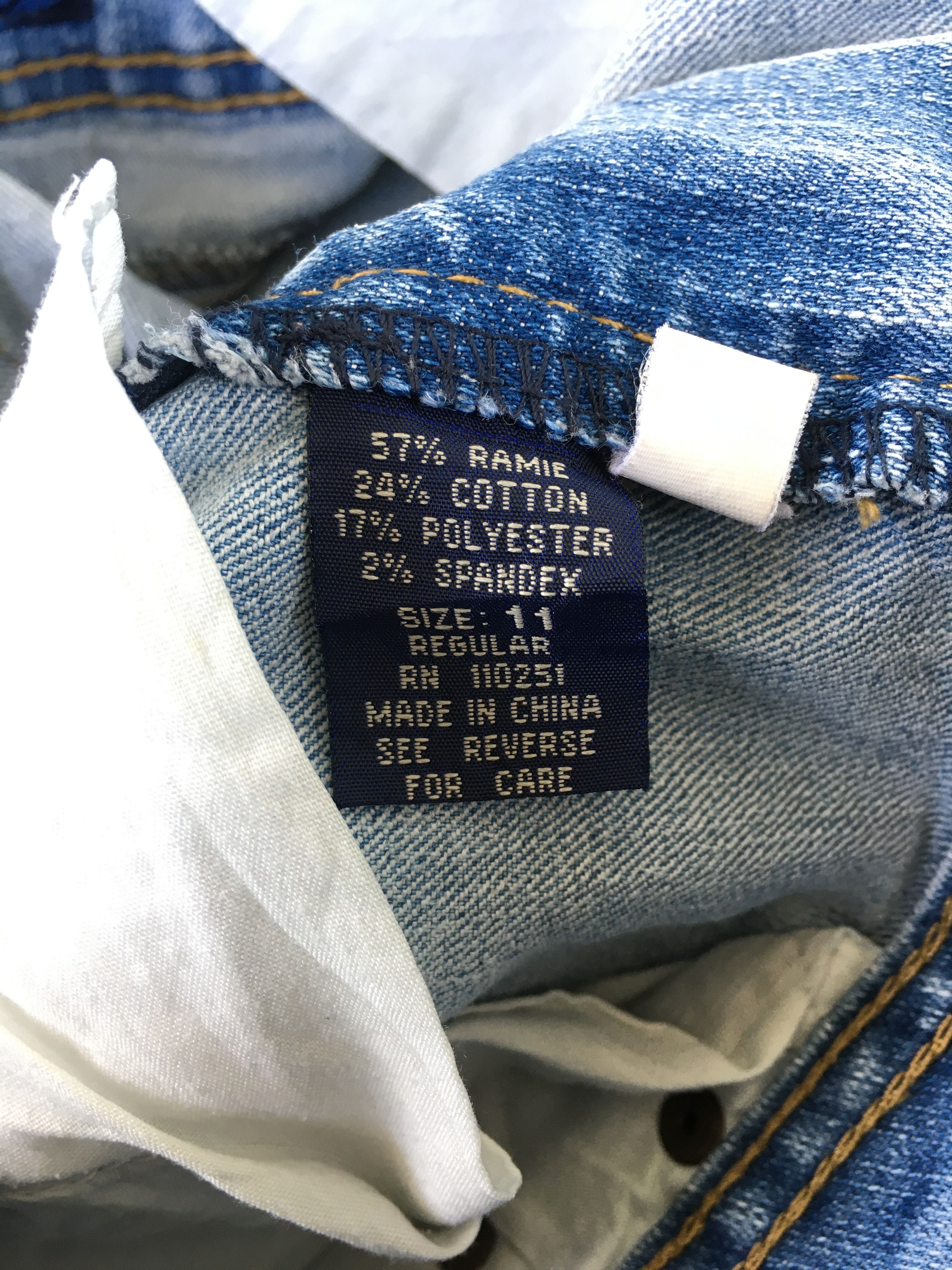 Japanese Brand Angels Low Rise Bootcut Jeans #D-1007 Size 28" / US 6 / IT 42 - 12 Thumbnail