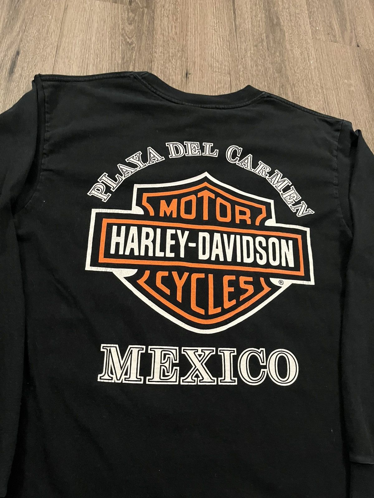 Harley Davidson Vintage Harley Davidson Free Spirit Flame Eagle Long Sleeve Size US M / EU 48-50 / 2 - 5 Thumbnail