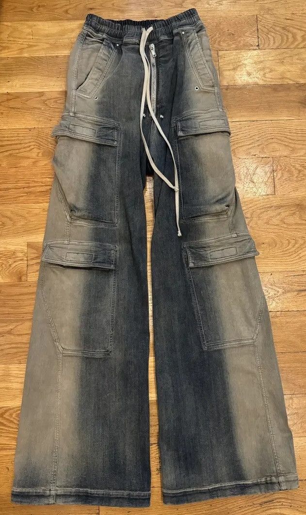 Rick Owens [NEW] SS23 Edfu Tyrone Jeans in Iridescent Stretch