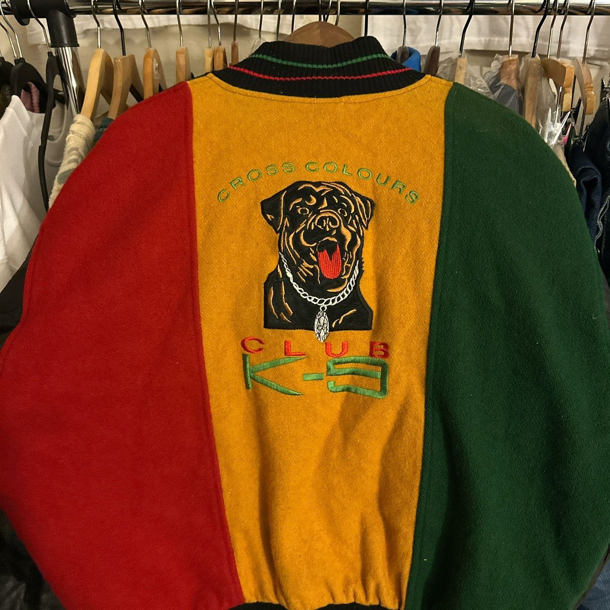 Cross Colours Vintage Cross Colours K-9 Club Jacket Size US XL / EU 56 / 4 - 1 Thumbnail