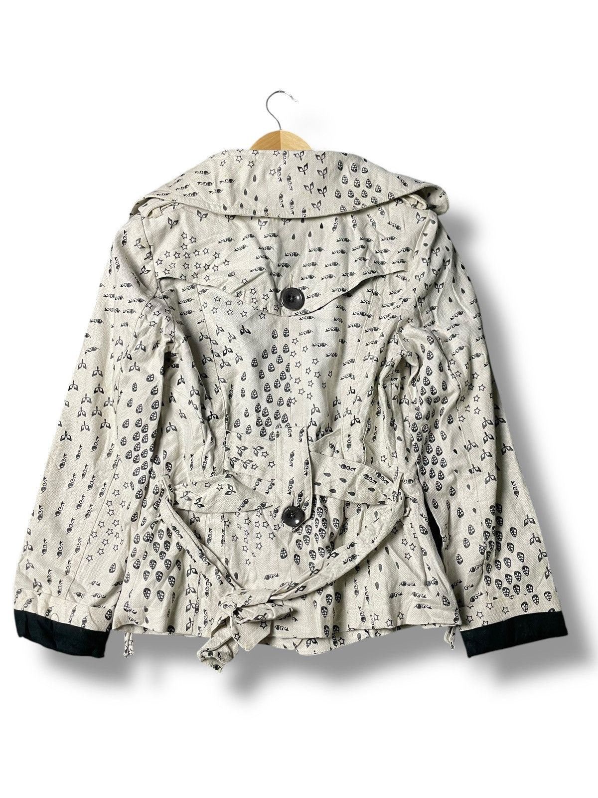 Japanese Brand × Vintage OO Japanese Brand Double Breasted Abstract Jacket (96) Size US XXS / EU 40 - 7 Thumbnail