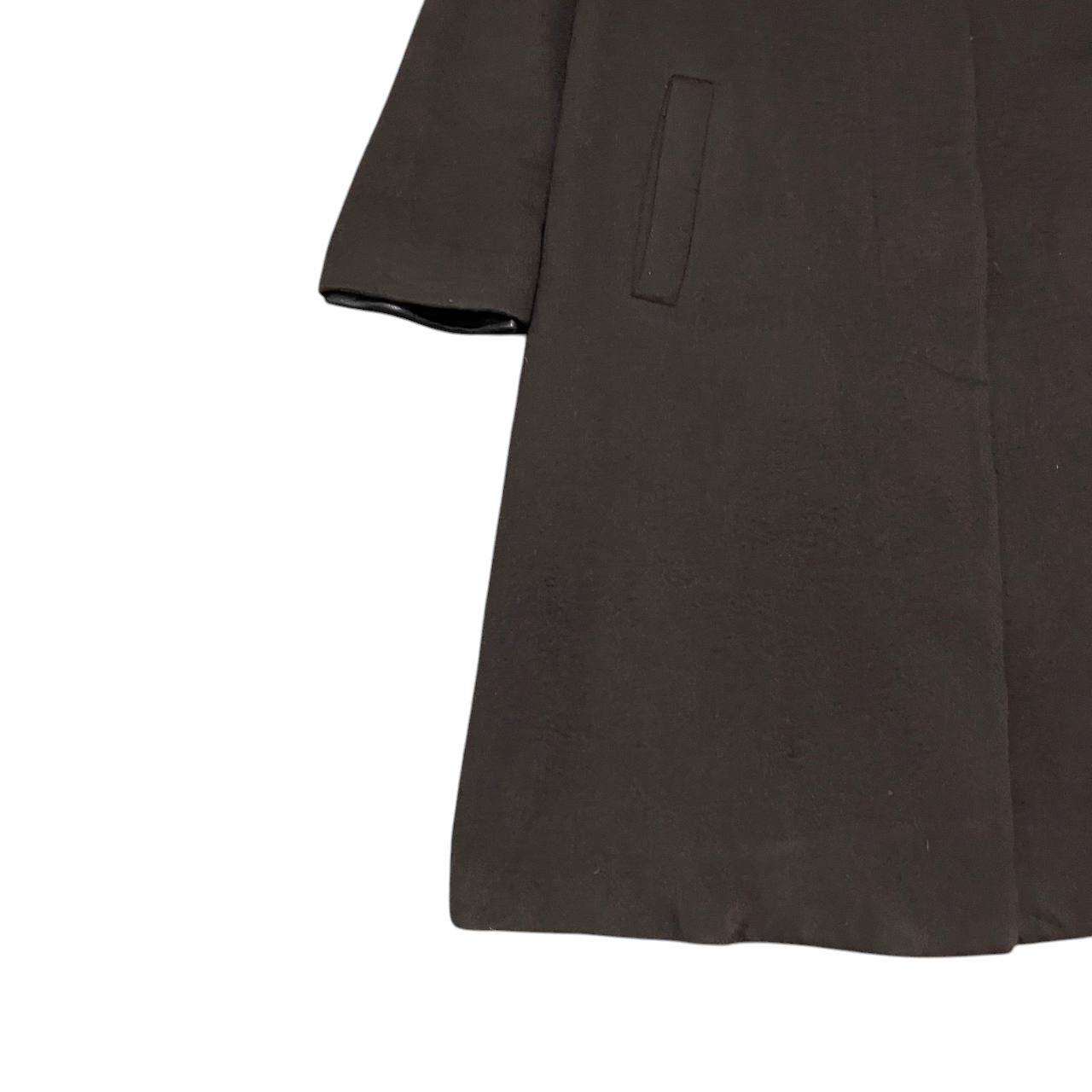 Viktor & Rolf Viktor & Rolf Wool Double Leather Collar Long Coat Size US S / EU 44-46 / 1 - 3 Thumbnail