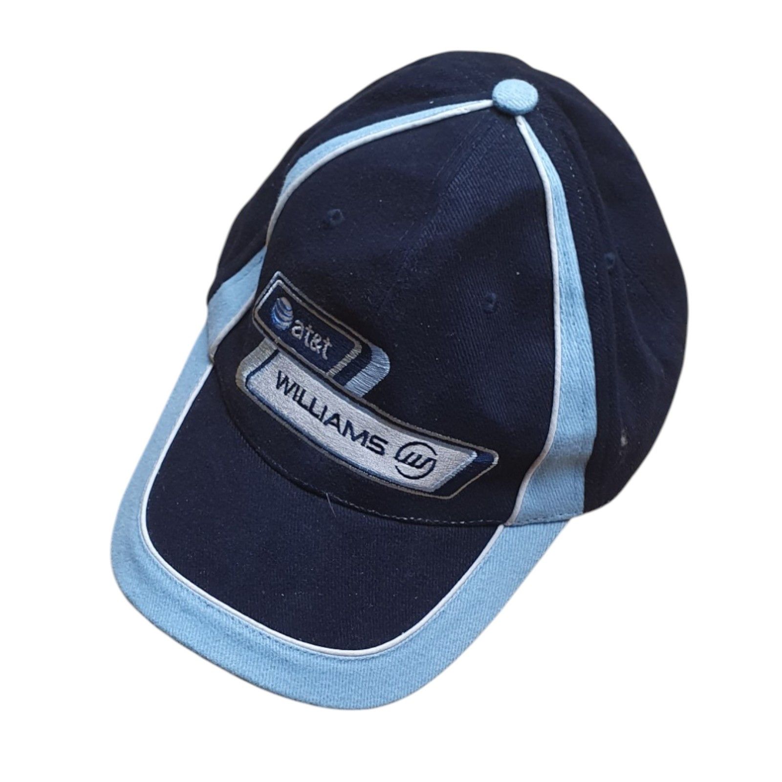 Formula 1 × Vintage AT&T Williams F1 Formula Racing Team Retro Vintage Cap Size ONE SIZE - 2 Thumbnail