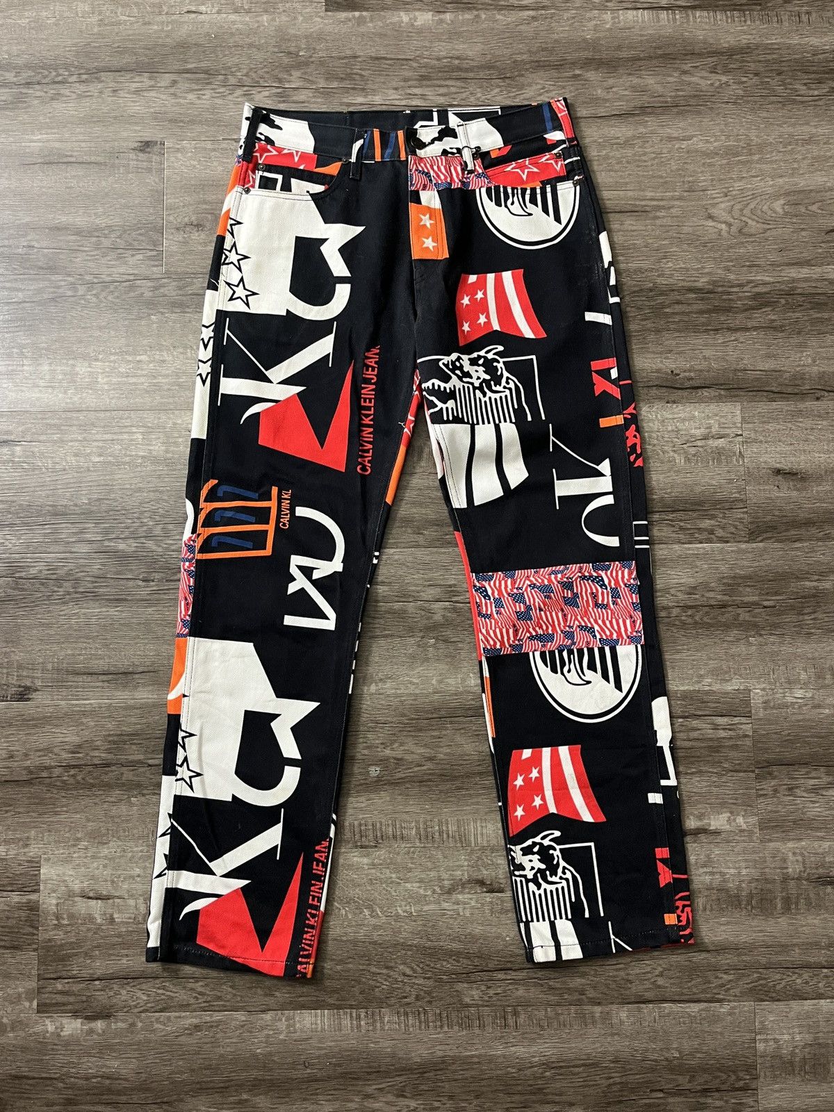 Calvin Klein 205W39NYC Est. 1978 Modernist Jeans Calvin Klein by Raf Simons Size US 32 / EU 48 - 1 Thumbnail