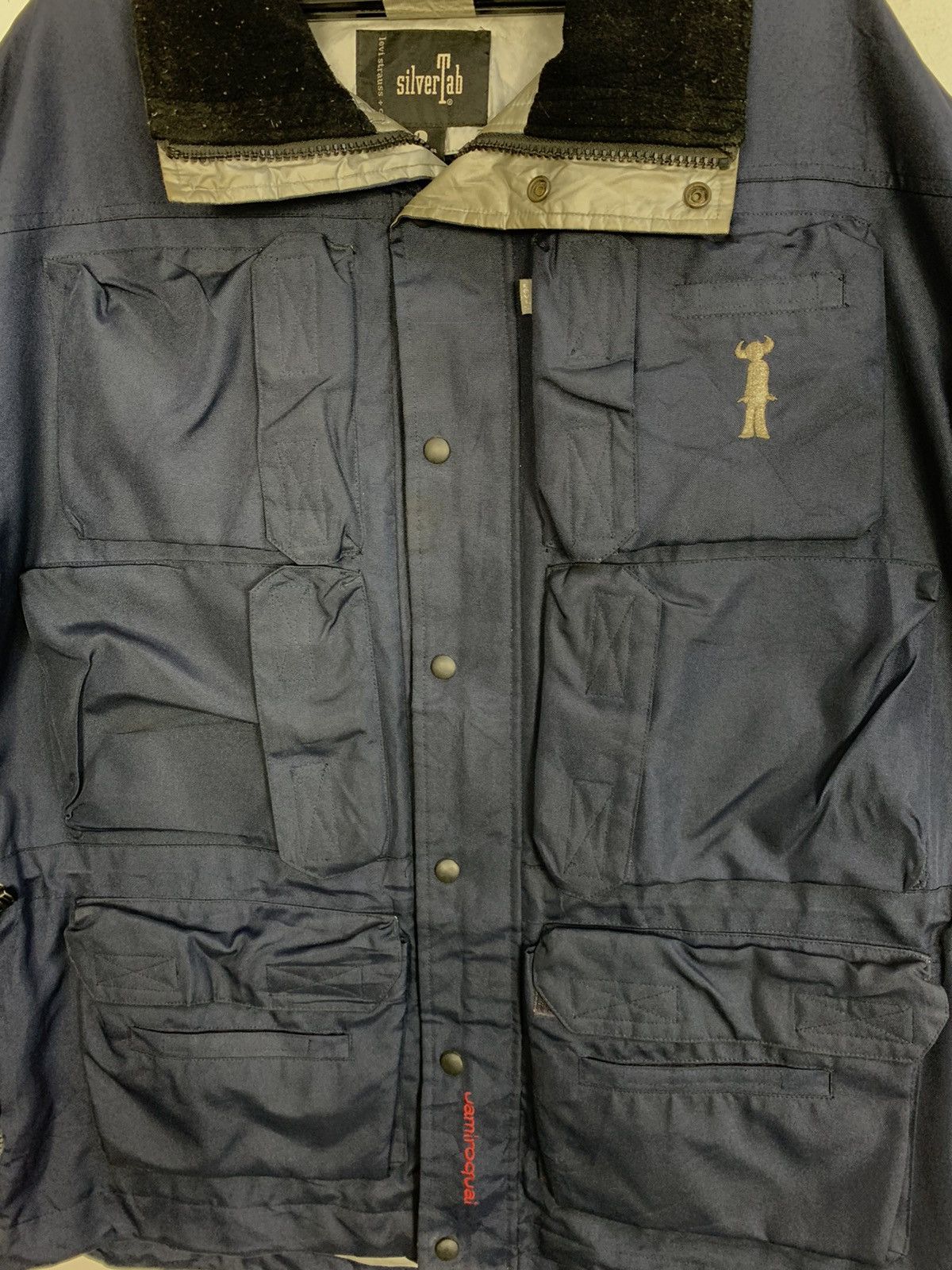 Band Tees Rare 90s Jamiroquai X Levi’s Rock Military Tactical Jacket Size US L / EU 52-54 / 3 - 8 Thumbnail