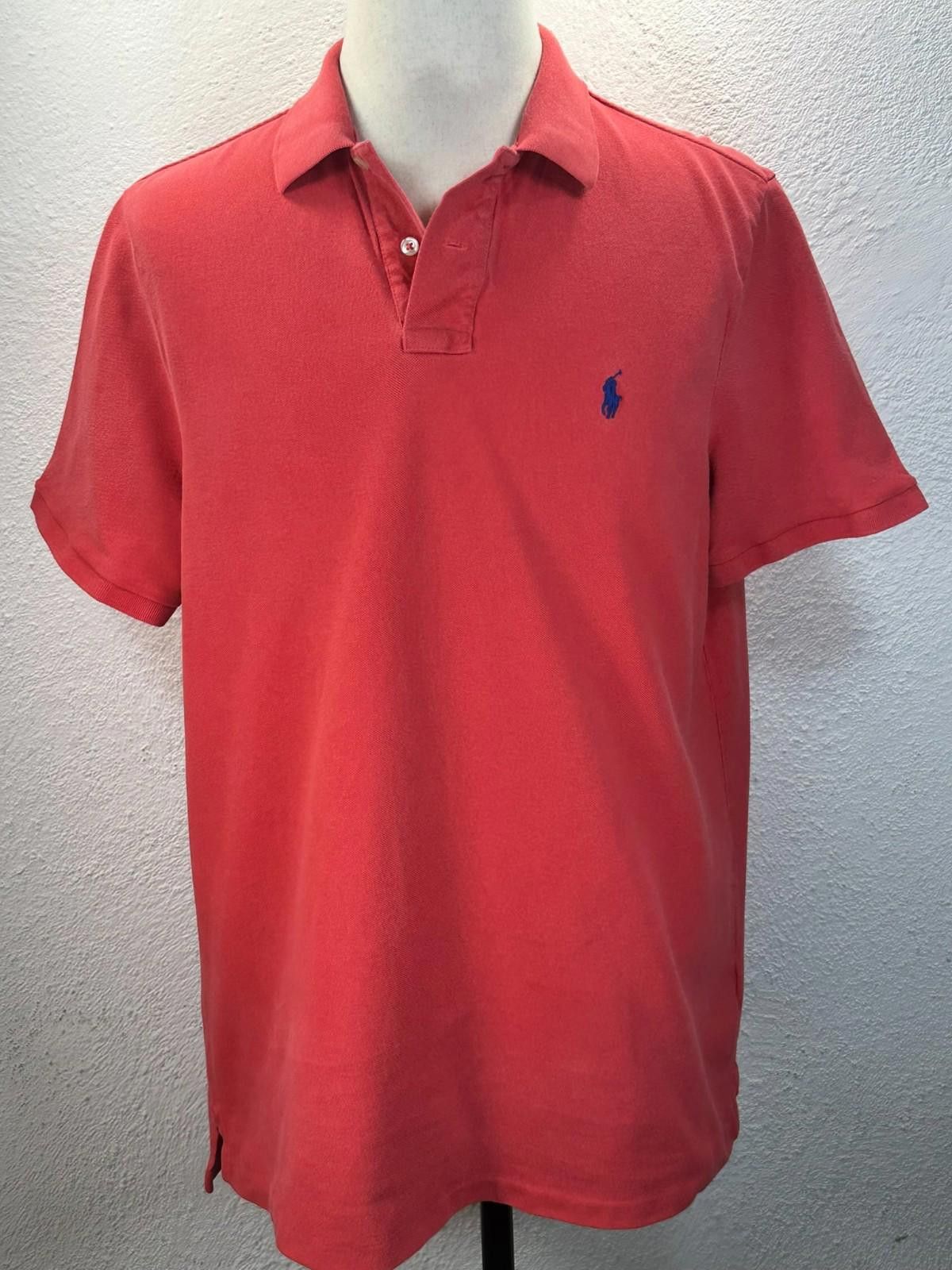 Polo Ralph Lauren Polo Ralph Lauren Men's XL Red Classic Fit Polo Shirt Size US XL / EU 56 / 4 - 1 Thumbnail