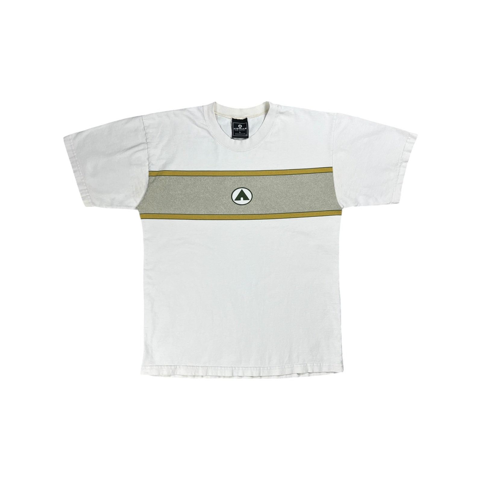 Airwalk × Vintage 1990s Airwalk skateboarding shoes promo wrap around tee Size US L / EU 52-54 / 3 - 1 Thumbnail