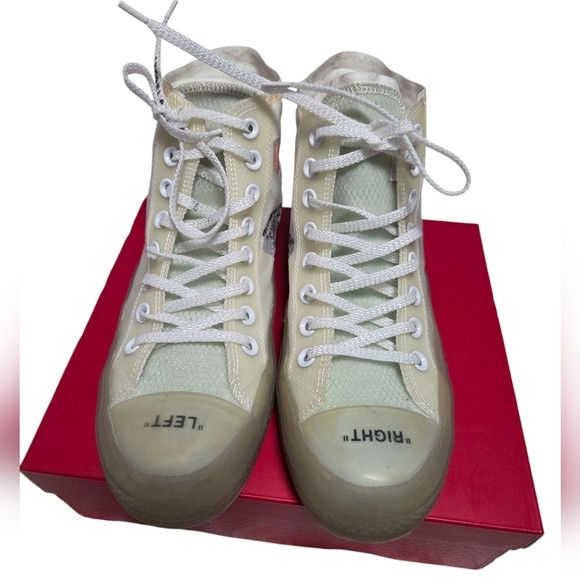 Off-White X Converse Chuck Taylor All-Star High-Top Sneakers