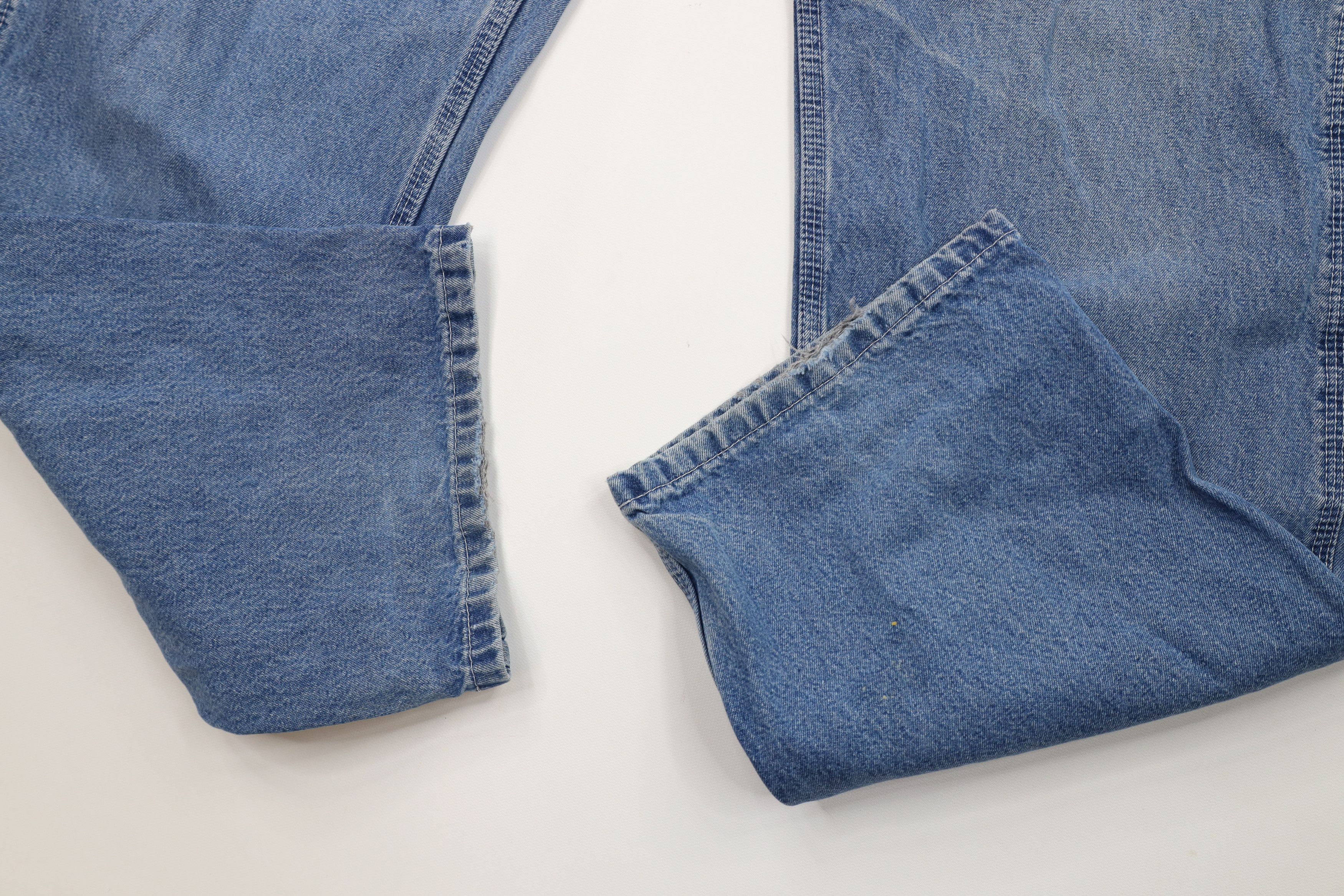 Carhartt Vintage Y2K 2000 Carhartt Wide Leg Dungaree Denim Jeans Size US 36 / EU 52 - 6 Thumbnail