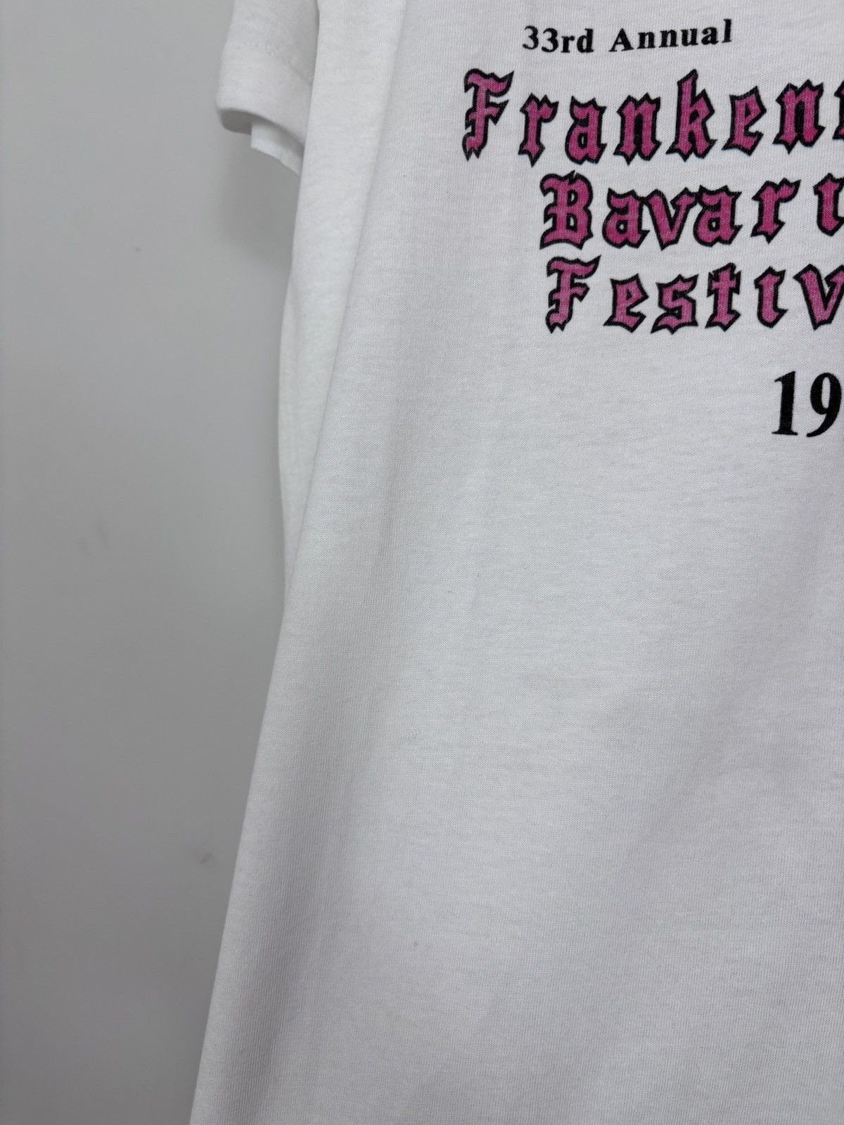 Vintage Vintage 1991 Bavarian Festival Frankenmuth Single Stitch Tee Size US XL / EU 56 / 4 - 14 Thumbnail