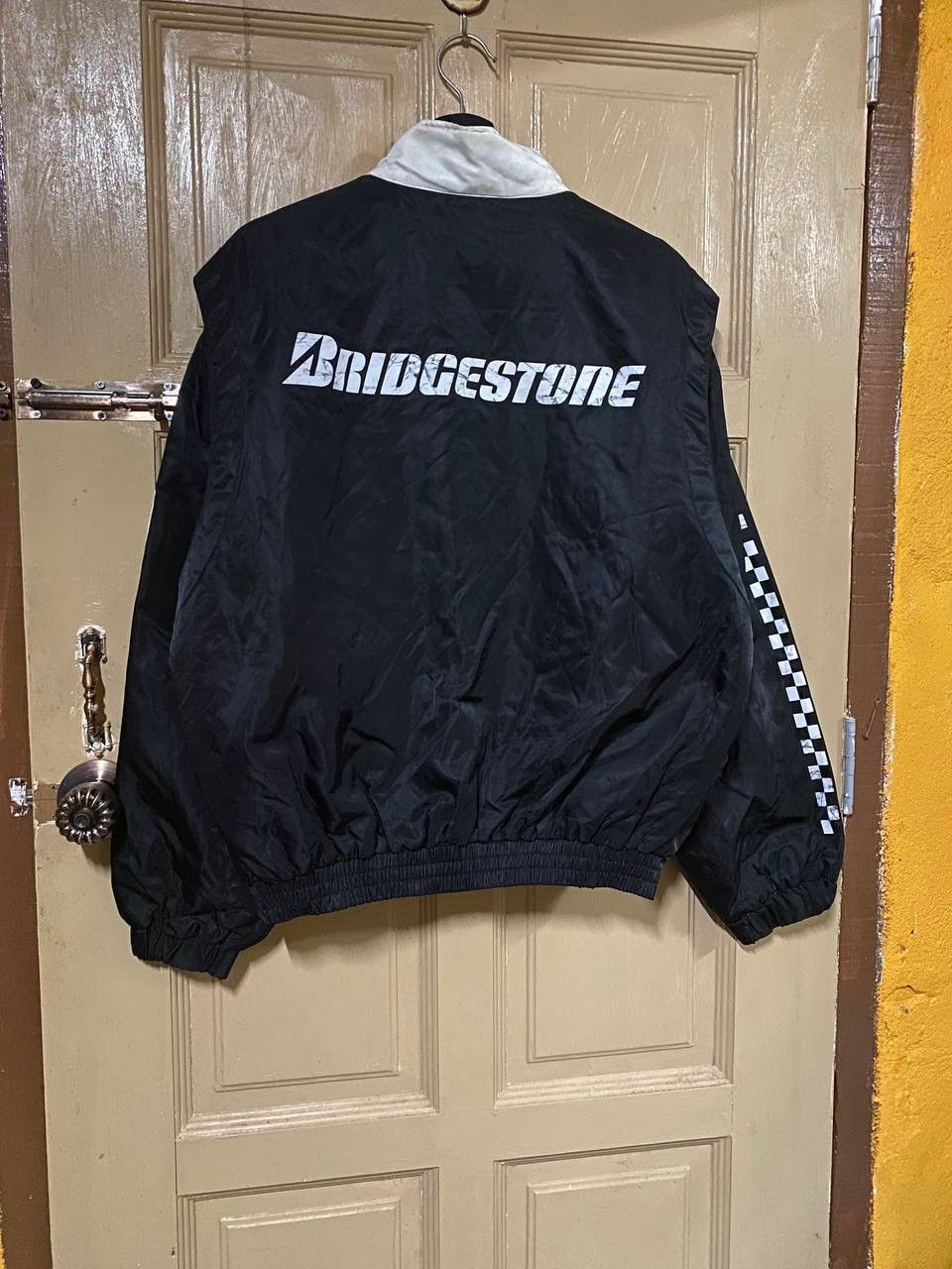 Vintage Vintage 90s Bridgestone Racing Bomber Jacket Size US L / EU 52-54 / 3 - 10 Thumbnail