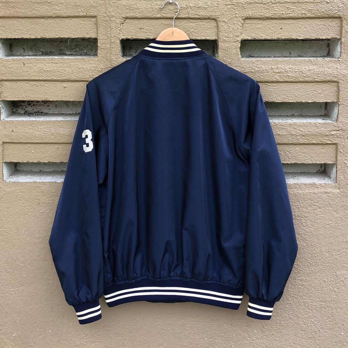 New York Yankees Vintage New York Yankess NBA Satin Varsity Jacket Size US M / EU 48-50 / 2 - 3 Thumbnail