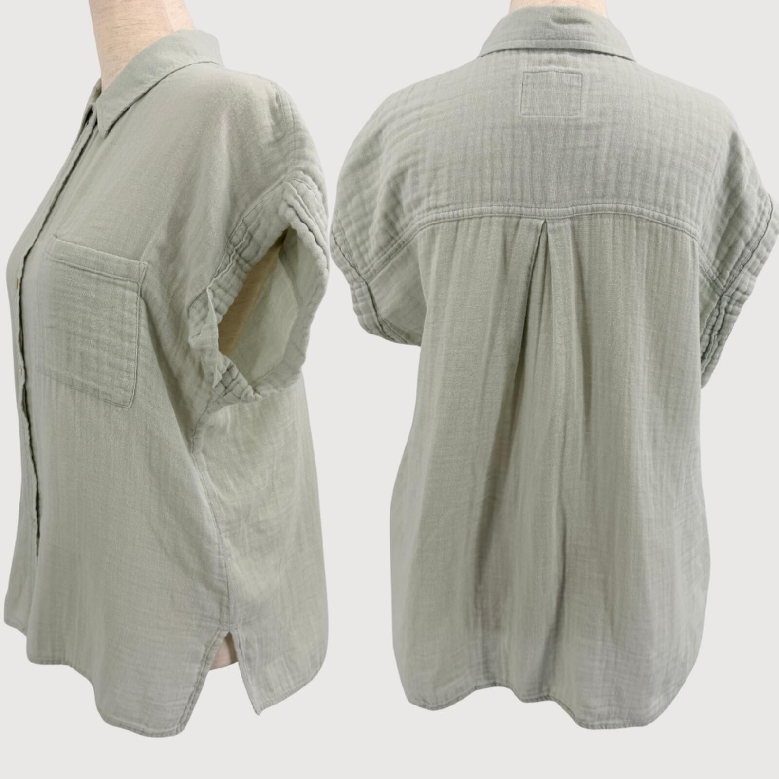 Rails Rails Whitney Gauze Cotton Button Shirt M Size M / US 6-8 / IT 42-44 - 3 Thumbnail