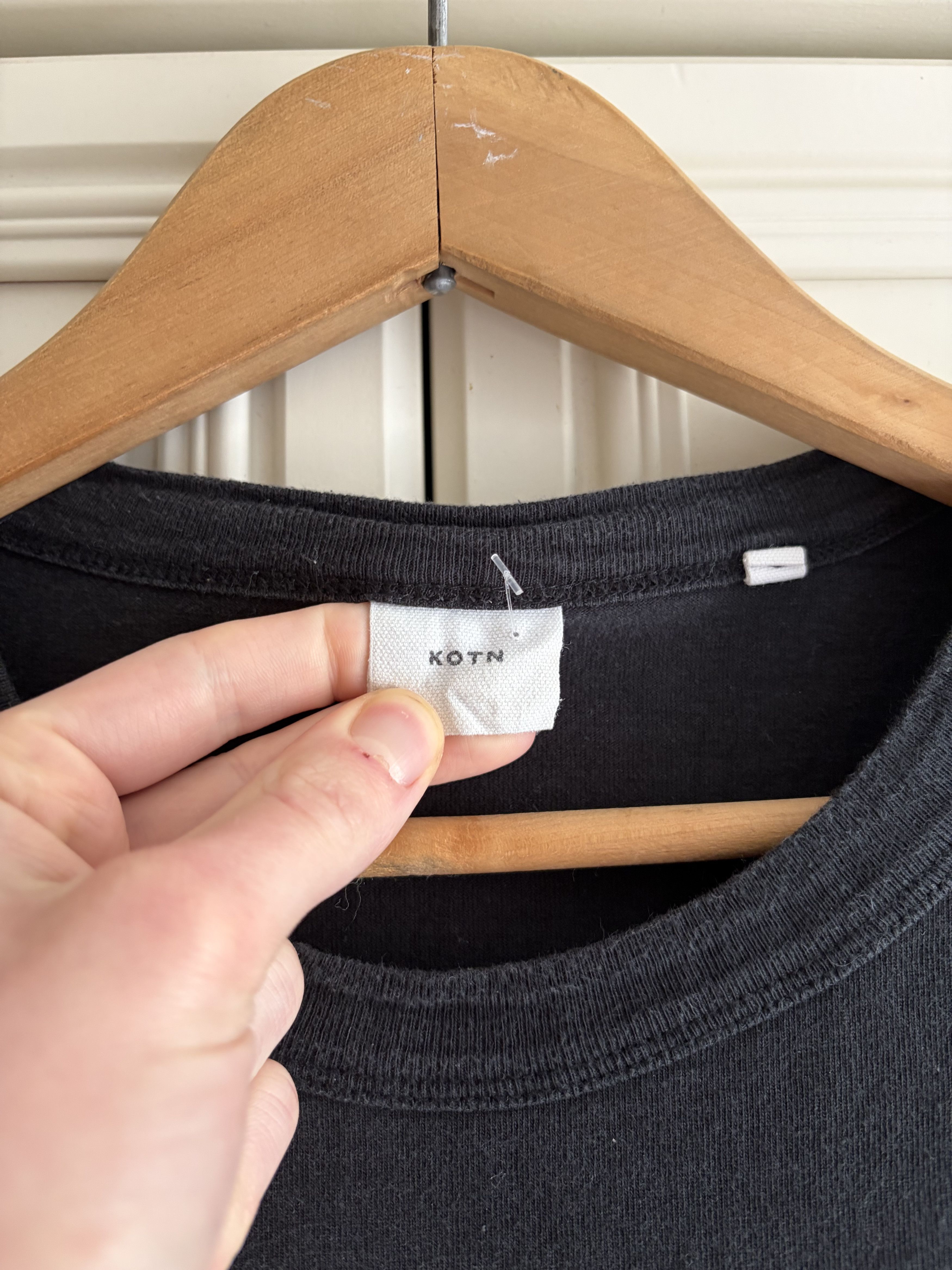 Kotn KOTN Long Sleeve Pocket Tee Shirt Size US L / EU 52-54 / 3 - 3 Thumbnail