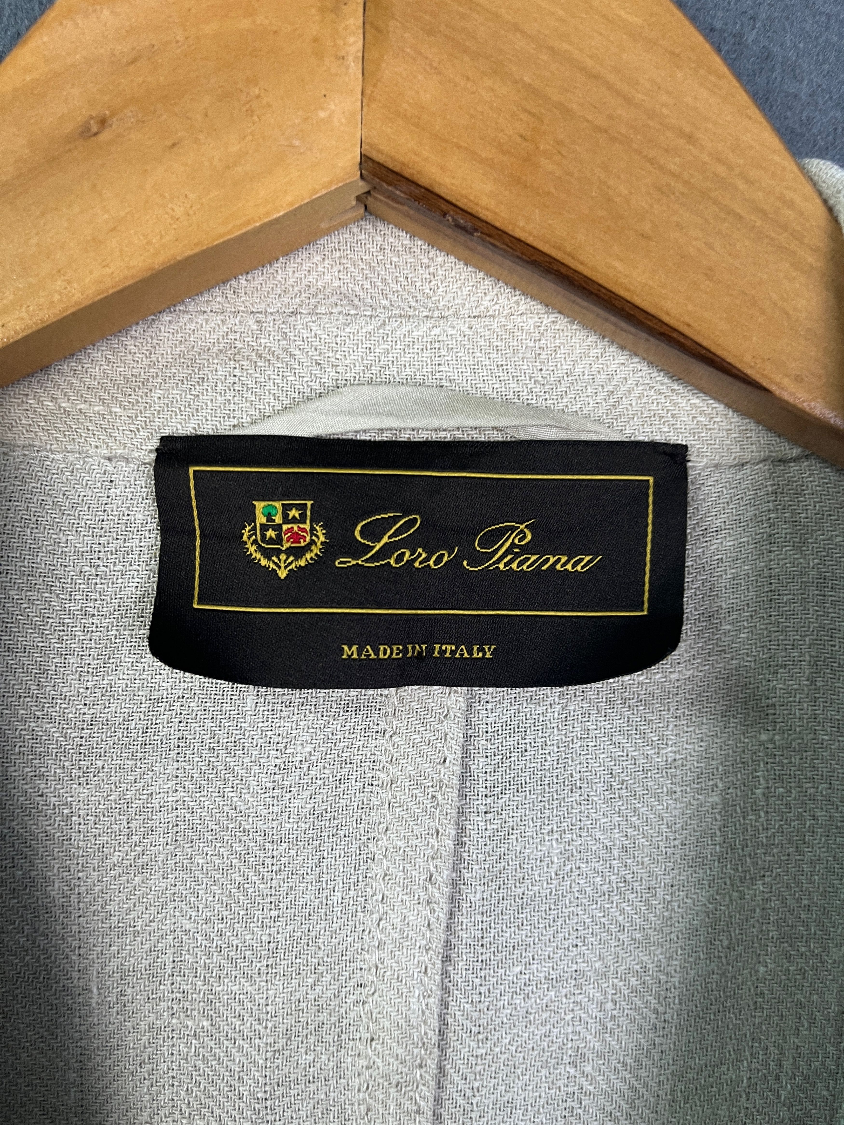 Loro Piana Loro Piana Linen Blazer Jacket Made in Italy Size L / US 10 / IT 46 - 13 Thumbnail