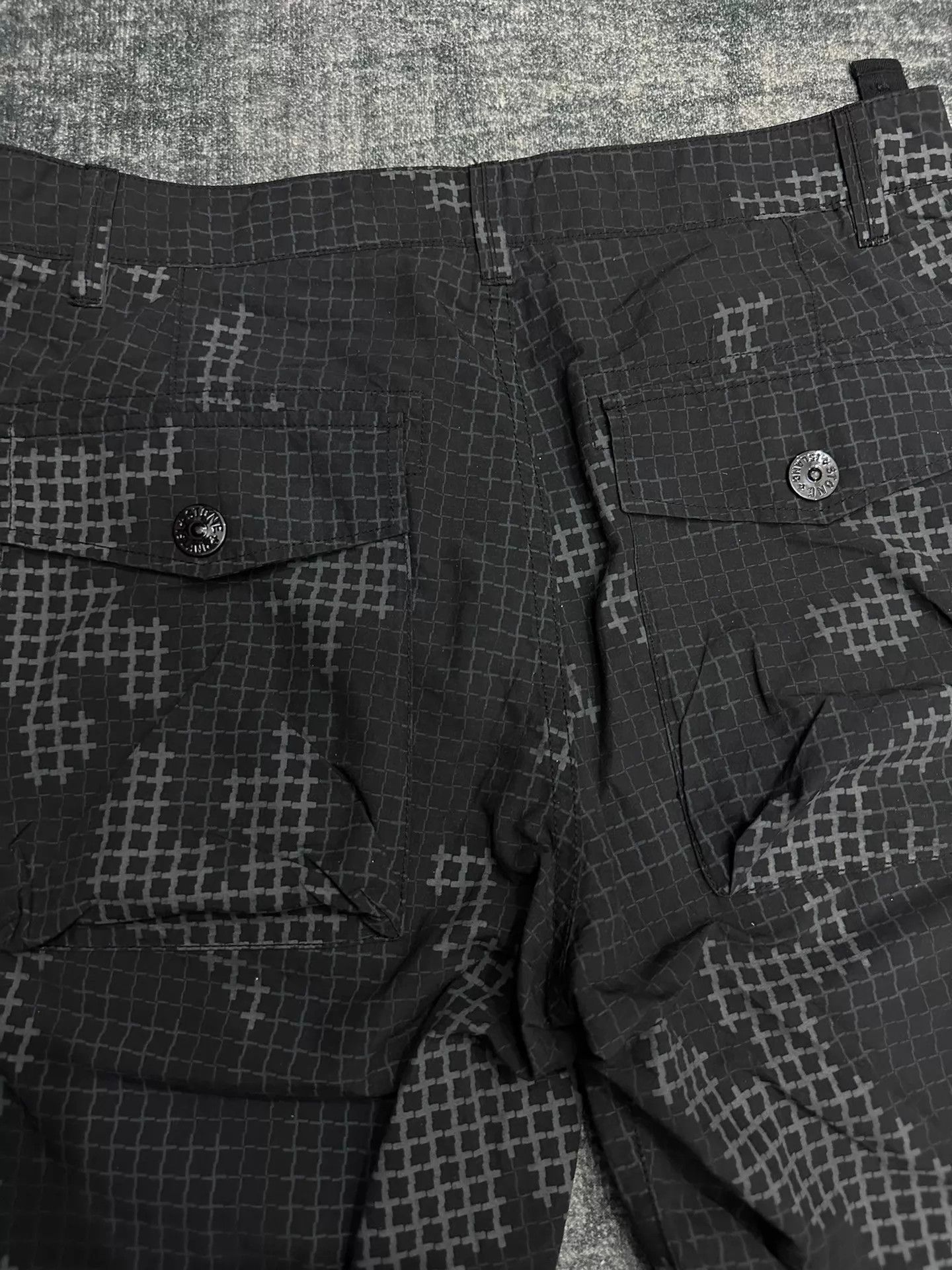 Stone Island SI 17fw Multi-Pocket Digital Grid Camo Black W29/M Size US 29 - 4 Thumbnail