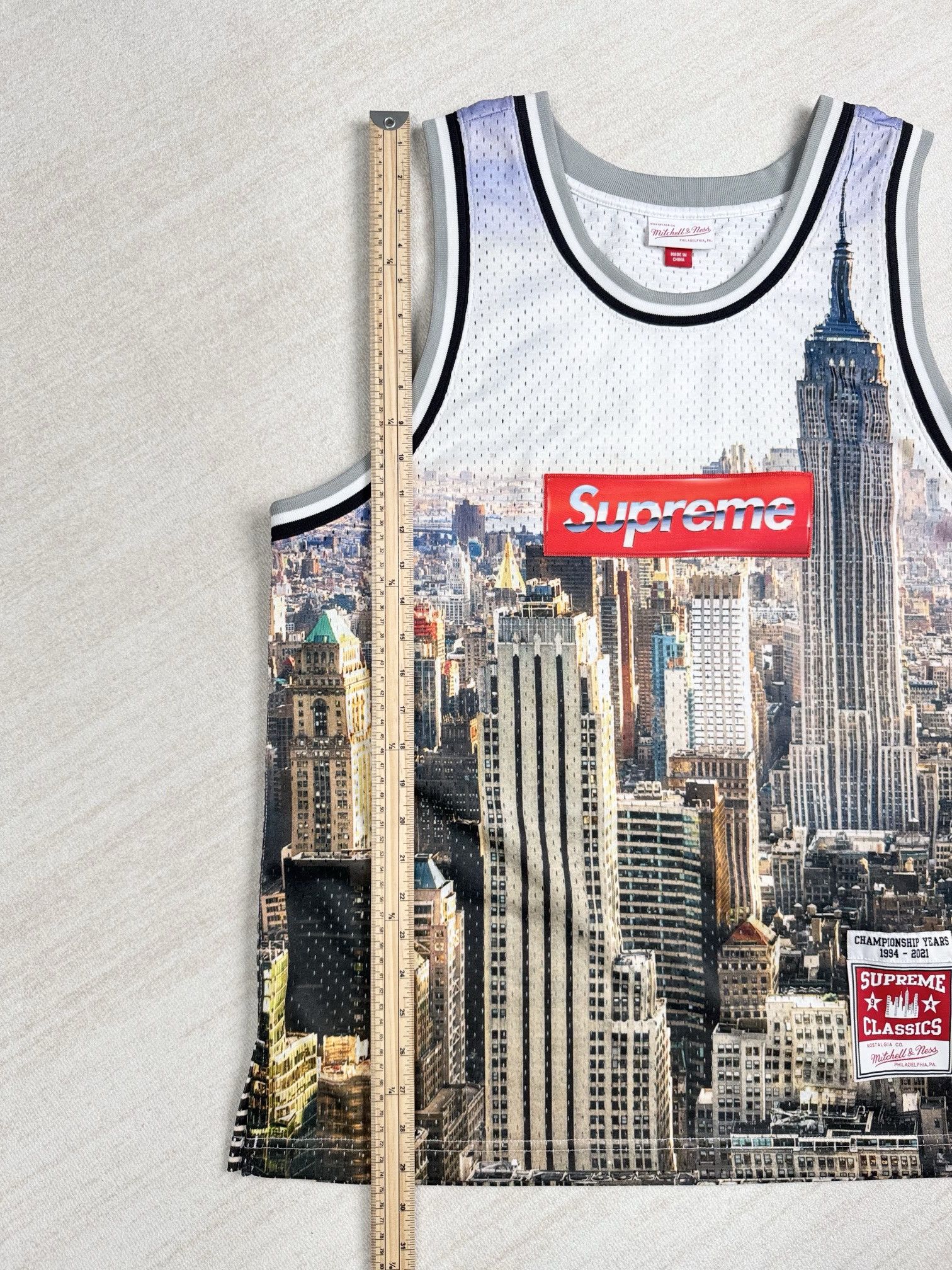 Mitchell & Ness × Supreme basketball jersey SAMPLE Size US L / EU 52-54 / 3 - 5 Thumbnail