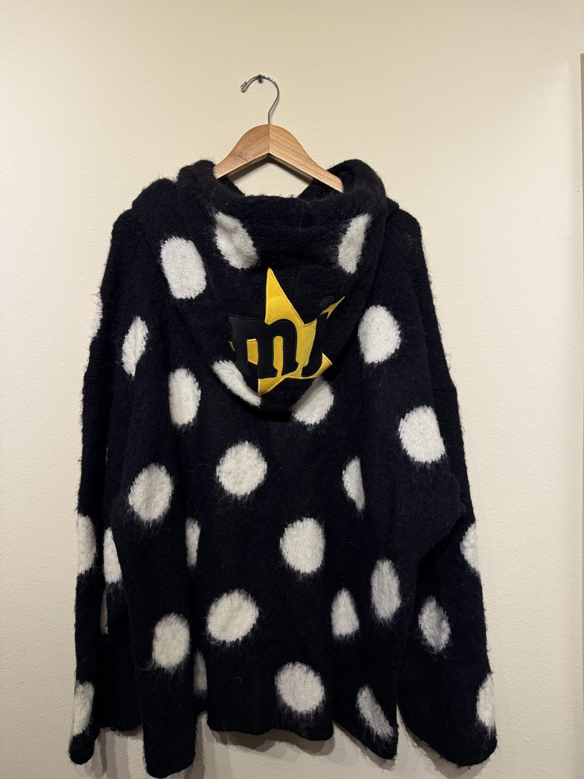 Cactus Plant Flea Market CPFM x Marc Jacobs Polka dot knit pullover hoodie Size US L / EU 52-54 / 3 - 3 Thumbnail