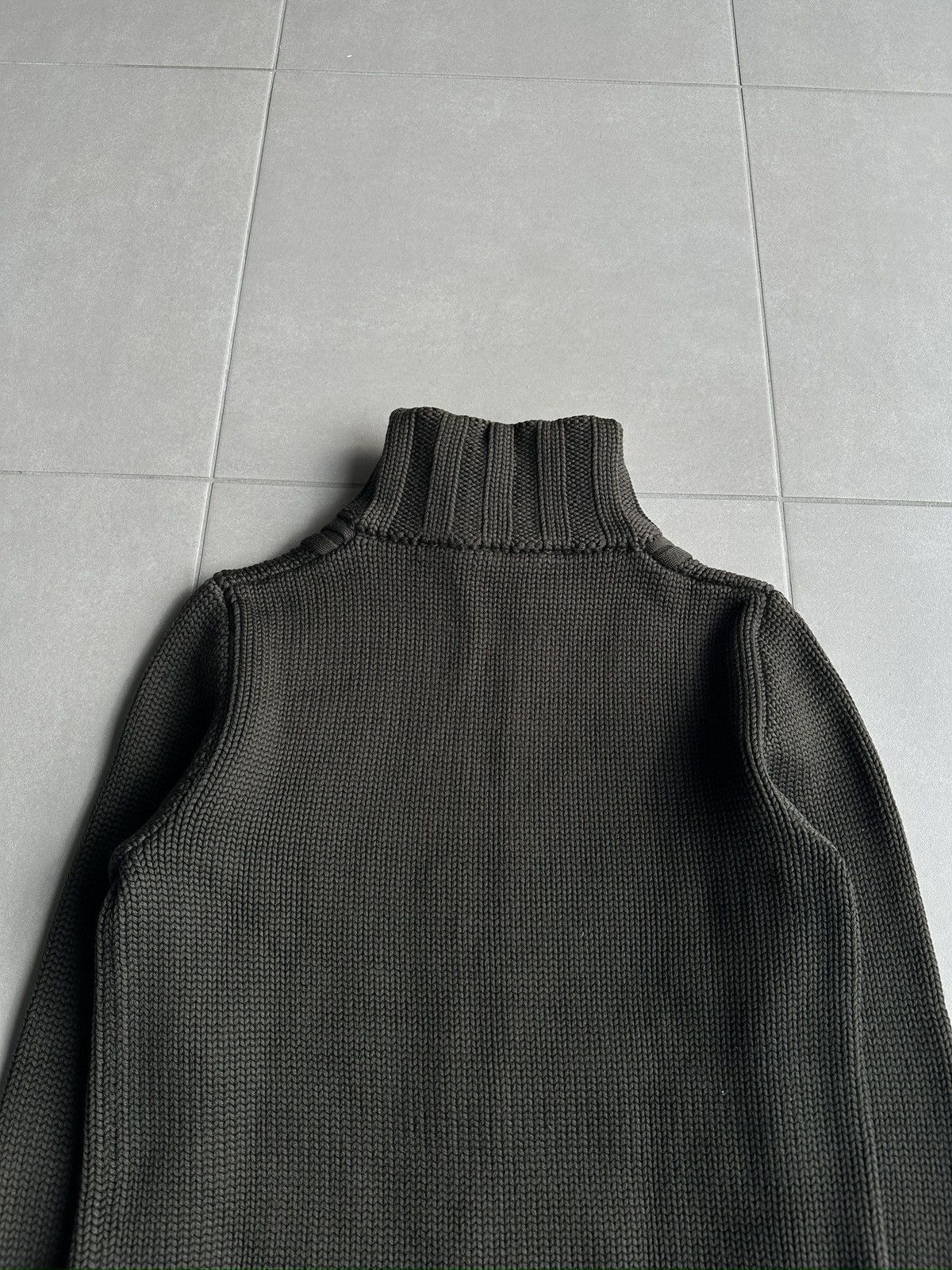 Dior × Hedi Slimane Dior Homme AW02 “Reflexion” panelled divers knit Size US S / EU 44-46 / 1 - 12 Thumbnail