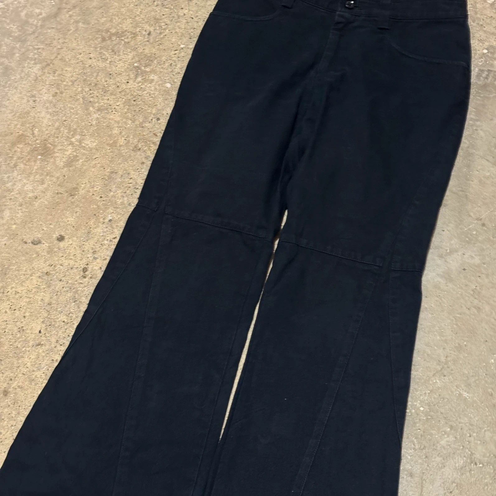 Issey Miyake Issey Miyake flared boot cut pants Size 25" / US 0 / IT 36 - 5 Thumbnail