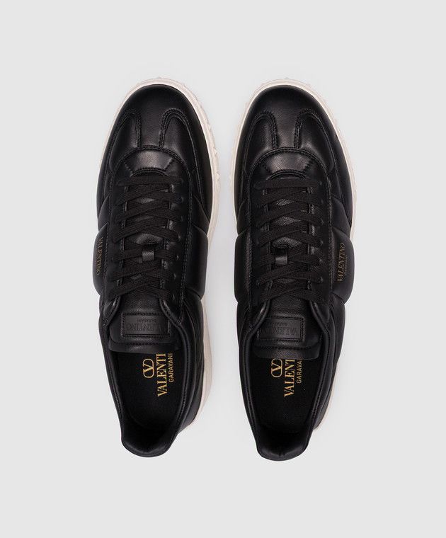 Valentino o1s22i1n1224 Upvillage Low-Top Sneakers in Black Size US 9 / EU 42 - 4 Thumbnail