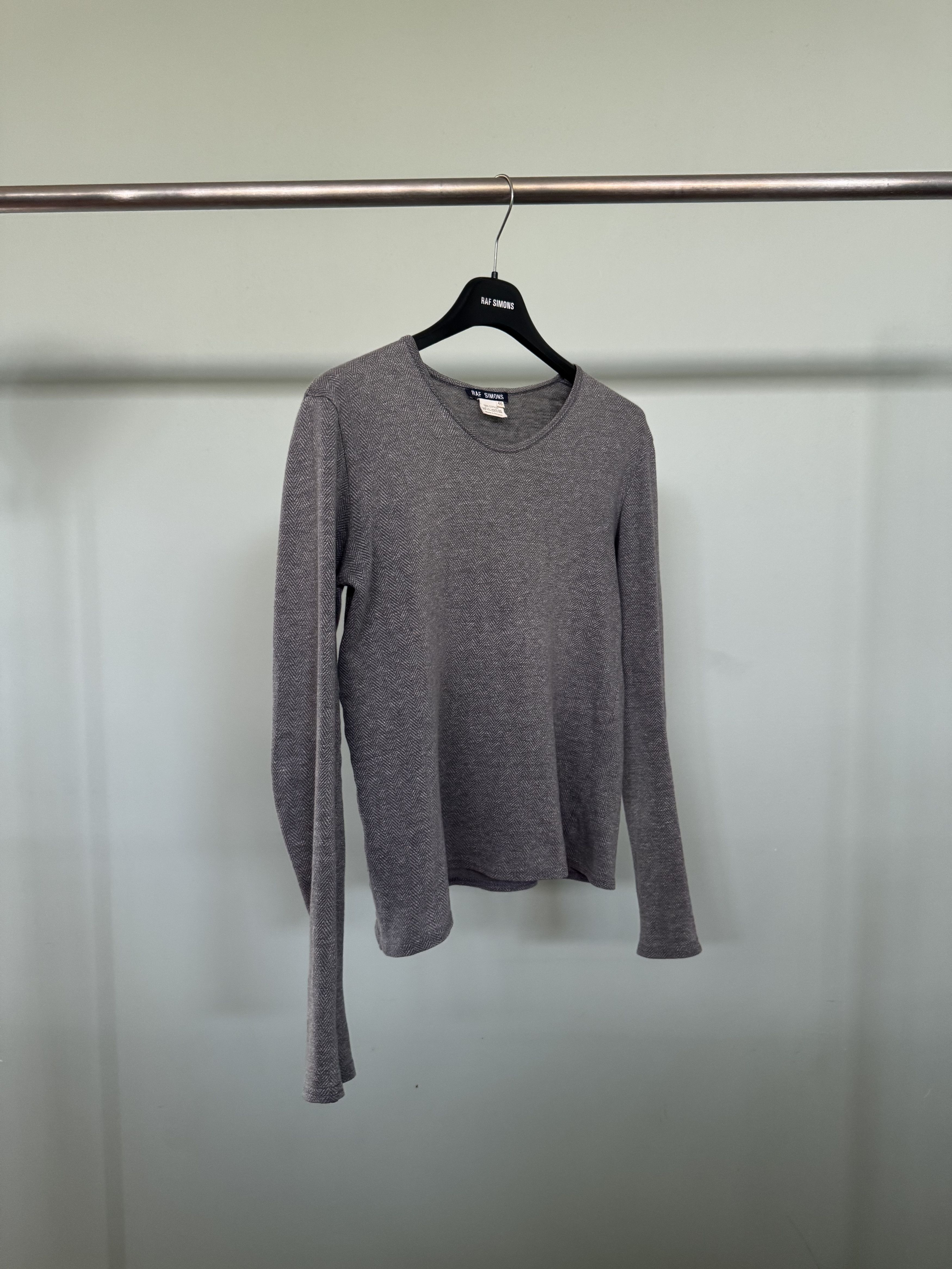 Raf Simons Black Palms Cotton L/S Tee Size US S / EU 44-46 / 1 - 5 Thumbnail