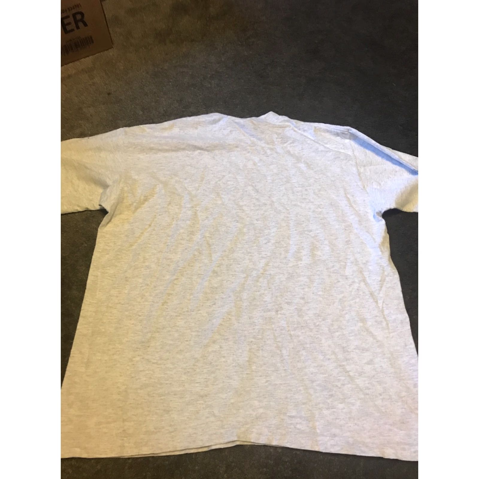 CO VINTAGE Forrest Gump Bubba Gump Shrimp Co T Shirt XL White Cotton Crew Neck Short Sleeve Single Stitch Men 1994 90s Movie Size US XL / EU 56 / 4 - 5 Thumbnail