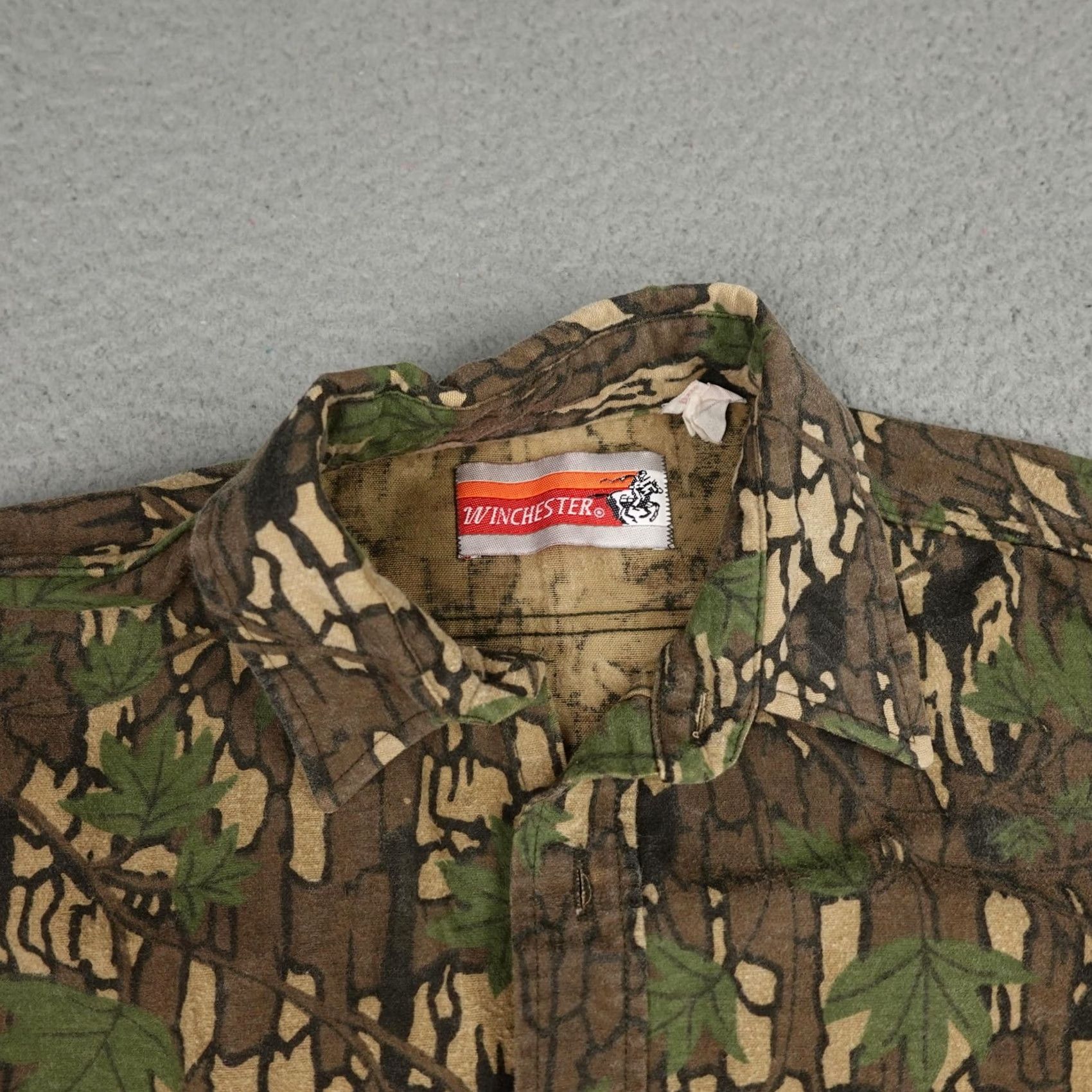 Vintage VINTAGE Winchester Shirt Mens L Brown Camo Flannel Button Up Hunting 90s Size US L / EU 52-54 / 3 - 5 Thumbnail